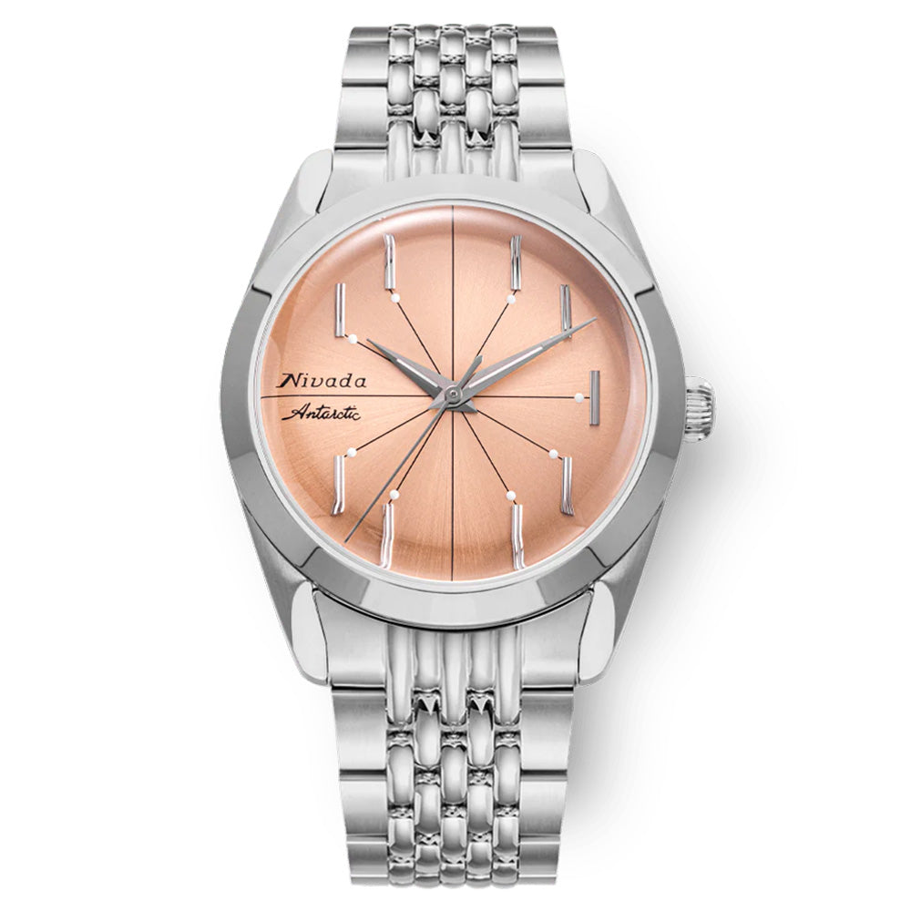 Nivada Grenchen Antarctic Spider Salmon 32050A04