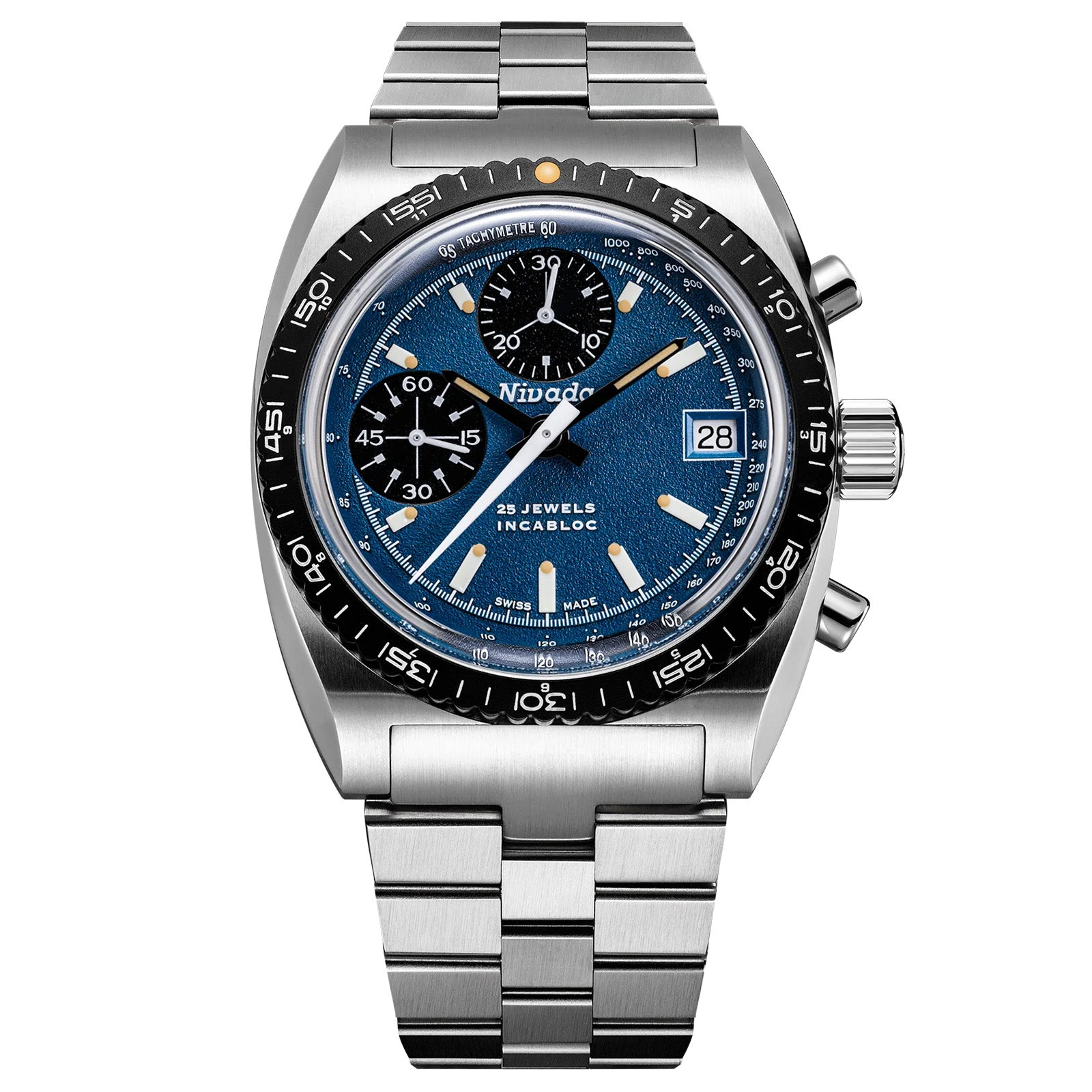 Nivada Grenchen Autochron Blue 77003A45 - limitacja 100 sztuk