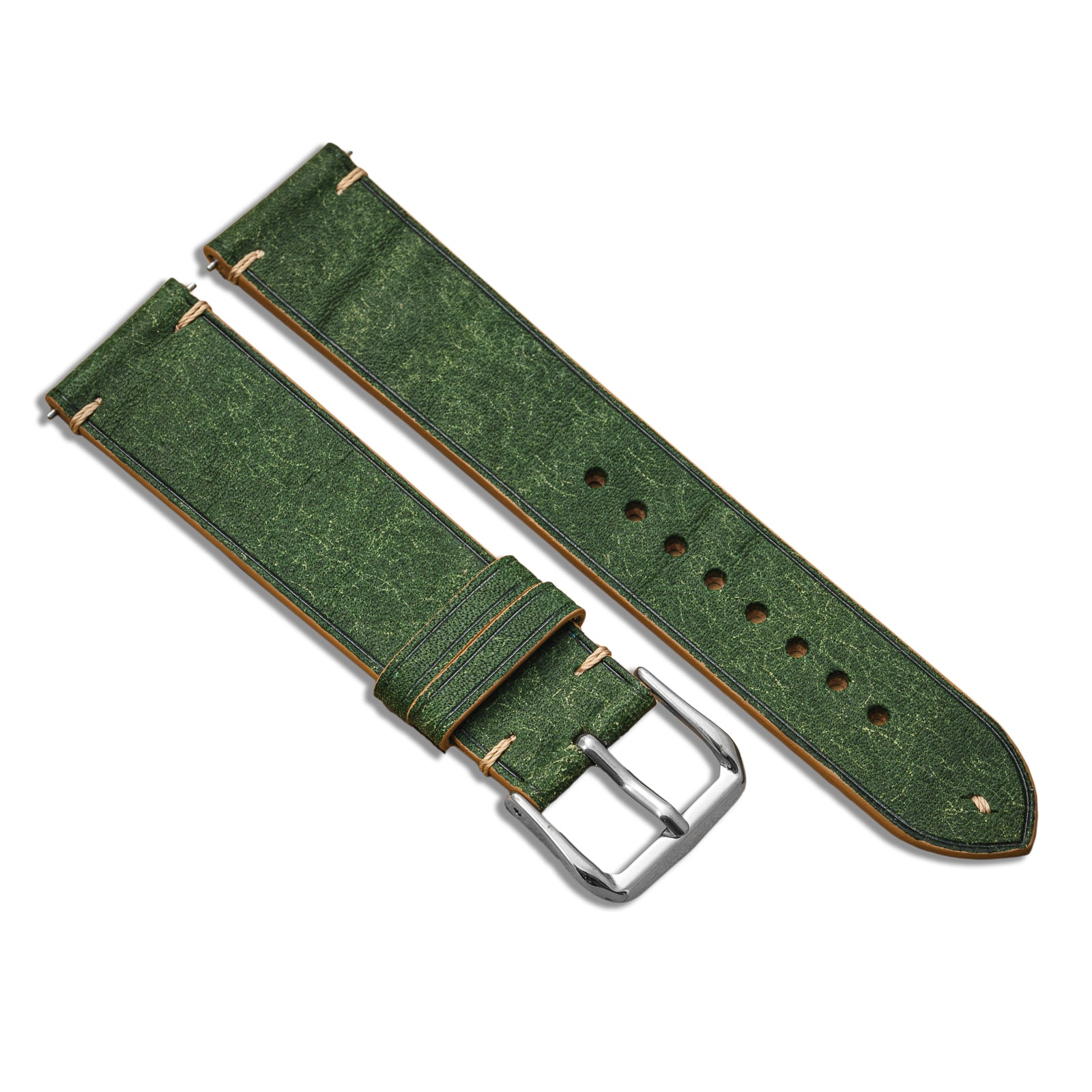 Hand-stitched Badalassi Carlo Trio Bottiglia/Camel