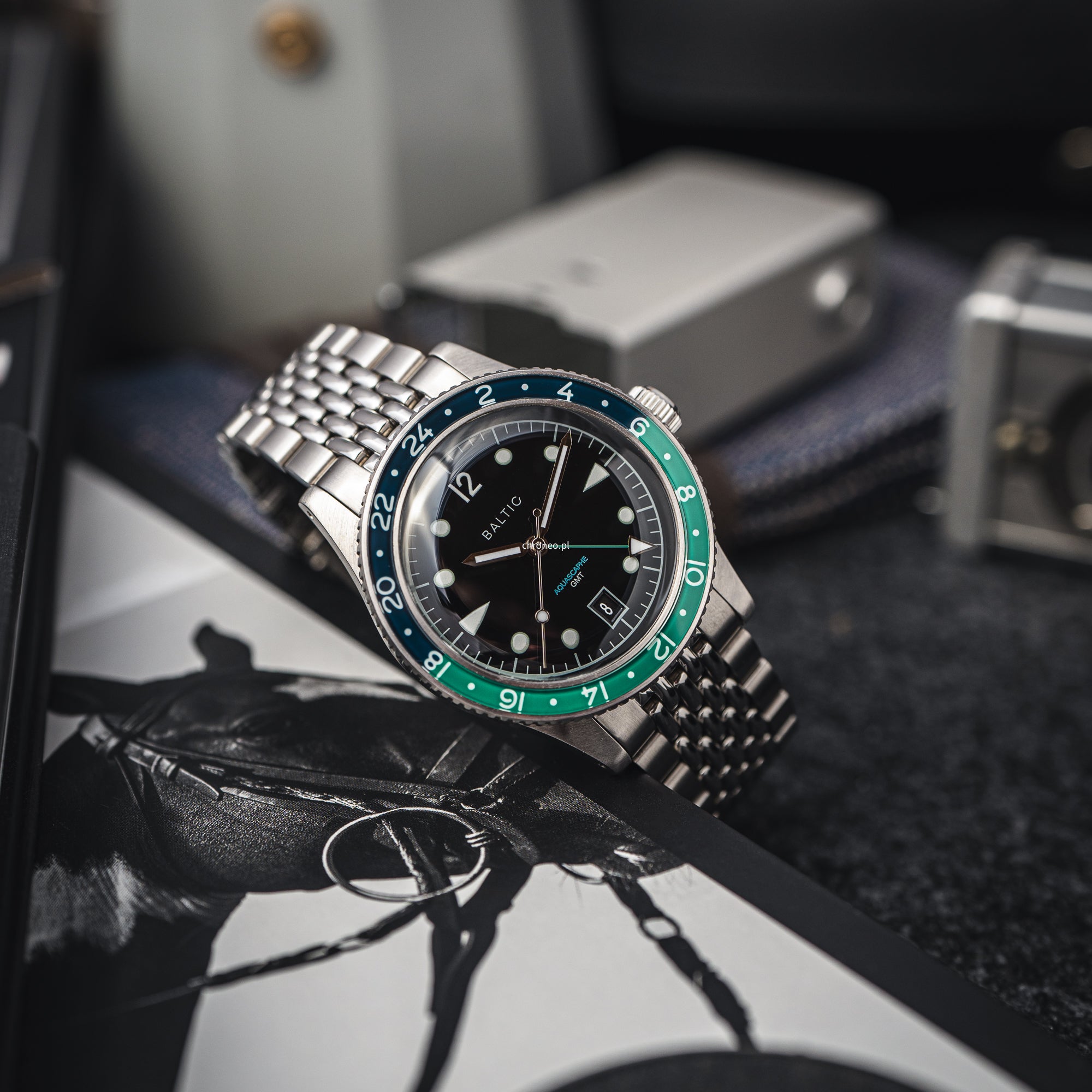 Baltic Aquascaphe GMT Green