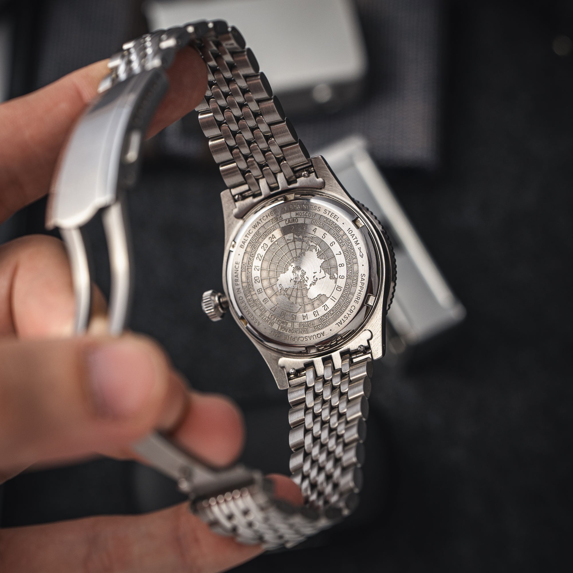 Baltic Aquascaphe GMT Green