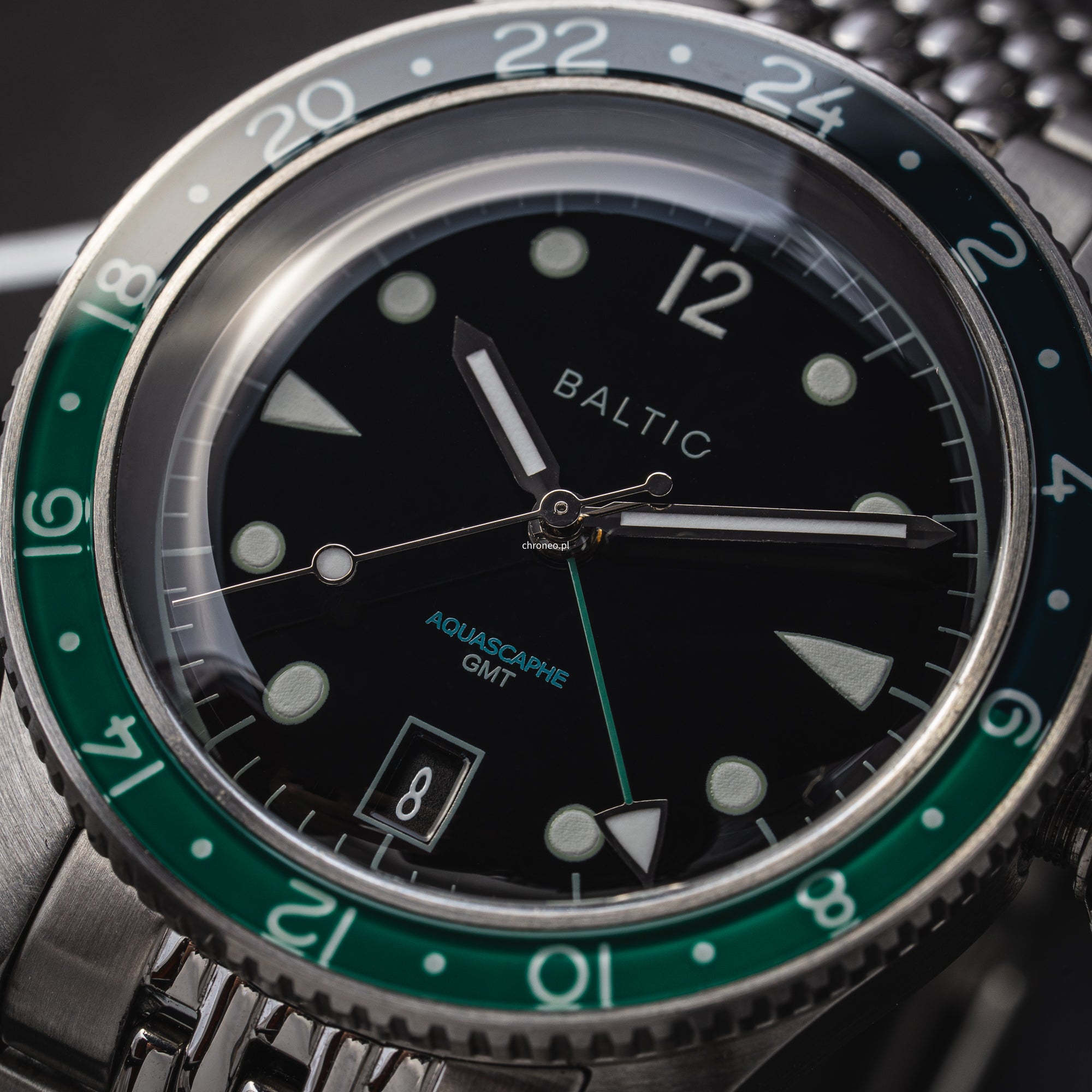 Baltic Aquascaphe GMT Green