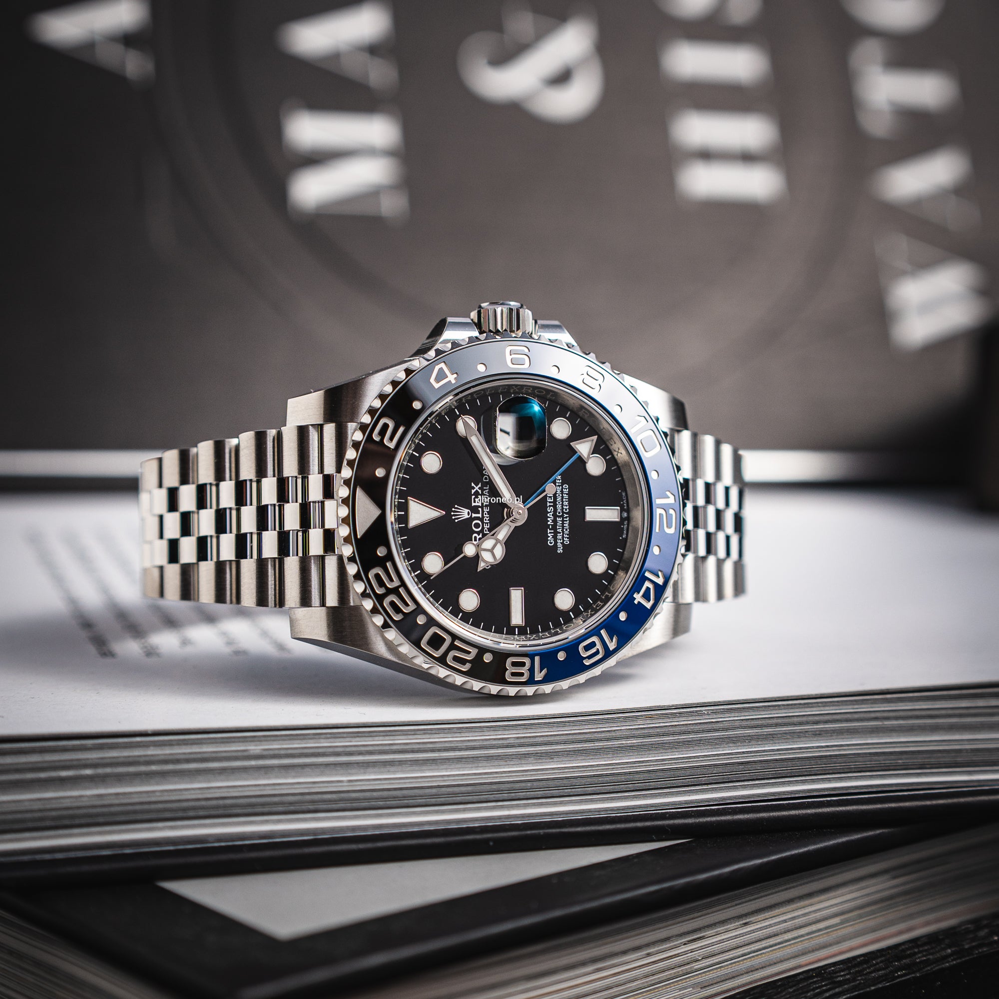 Rolex GMT-Master II 40mm 126710BLNR full set BATMAN