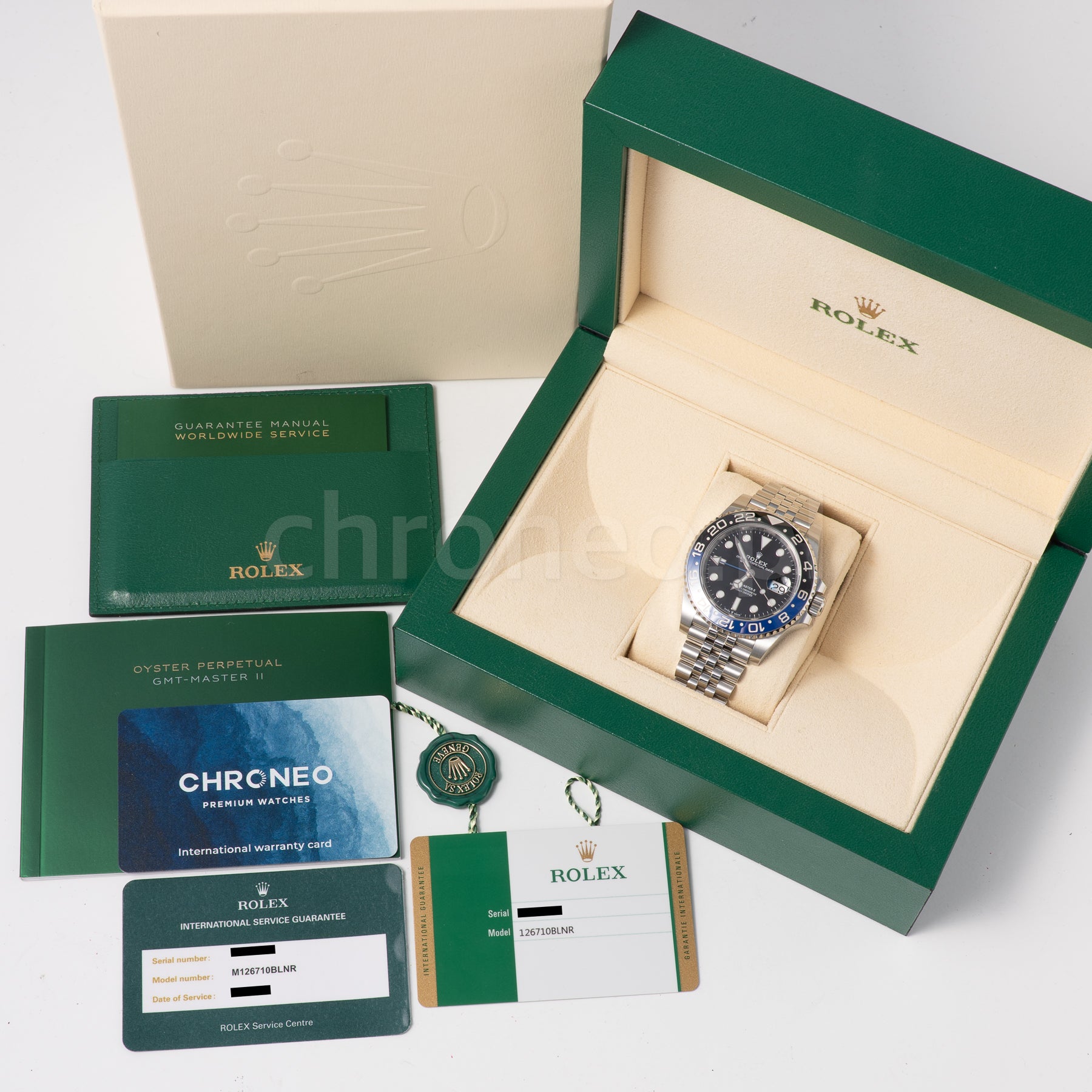 Rolex GMT-Master II Batman 126710BLNR