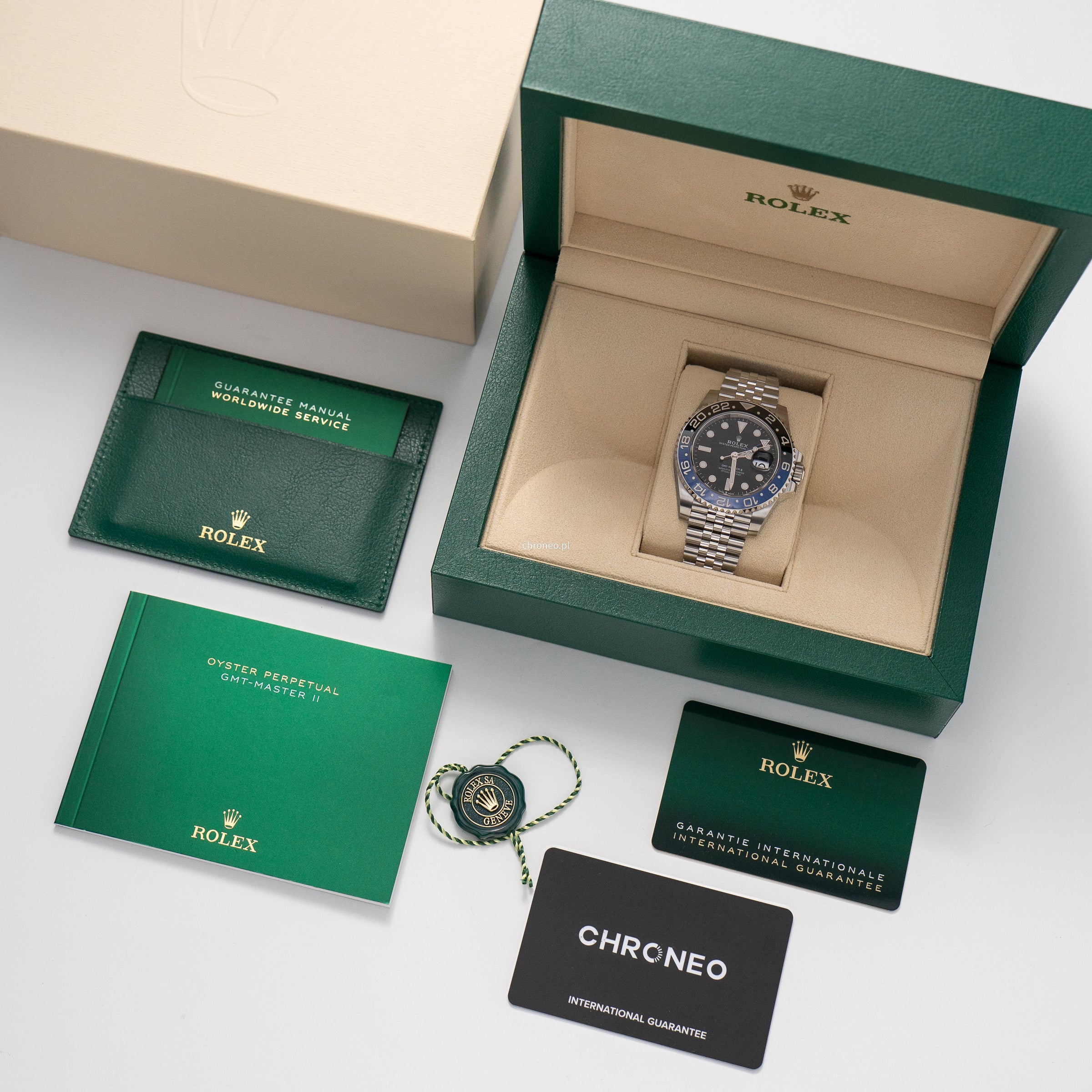 Rolex GMT-Master II „Batman” ref. 126710BLNR, 2024 rok