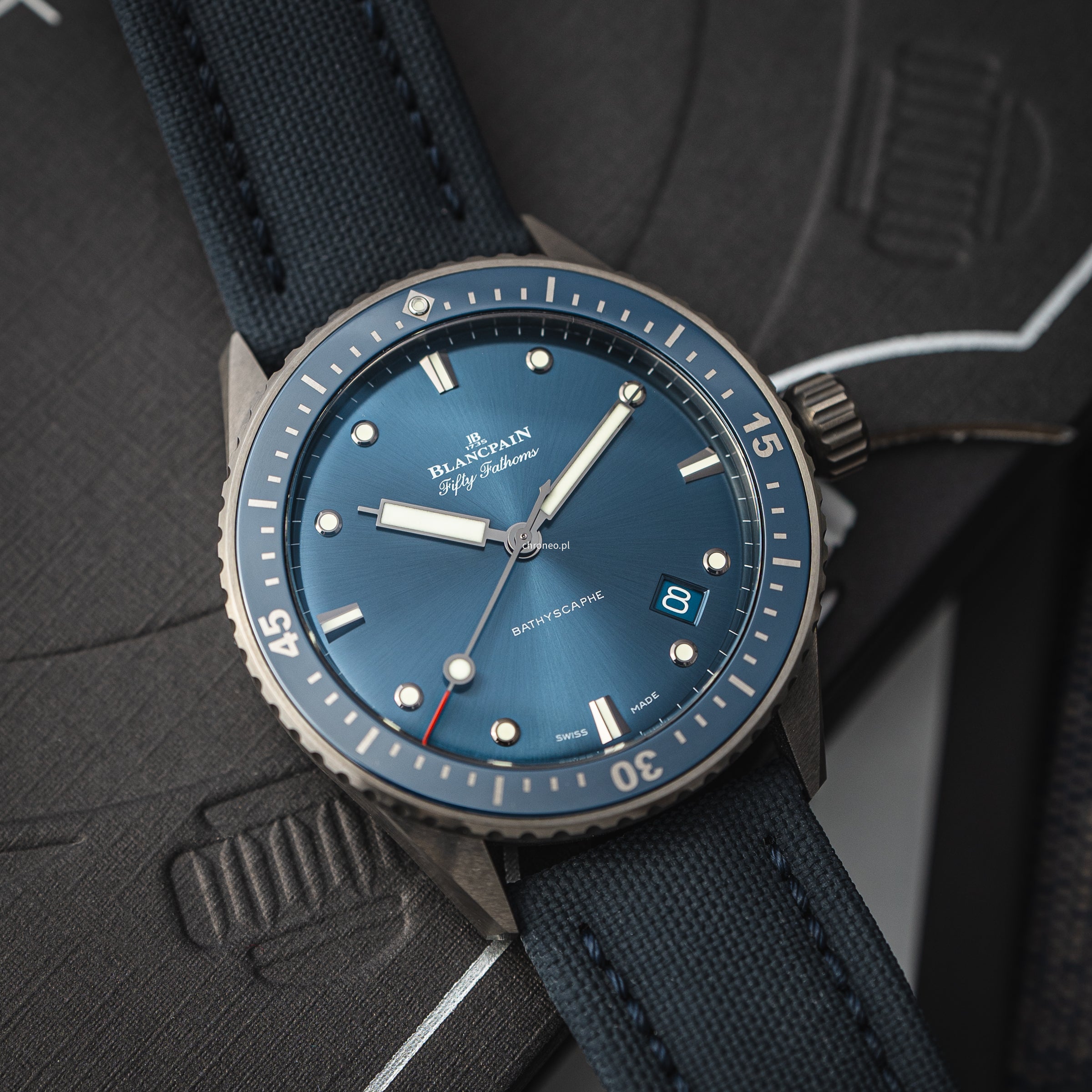 Blancpain Fifty Fathoms Bathyscaphe 43.5mm ref. 5000-0240-O52A