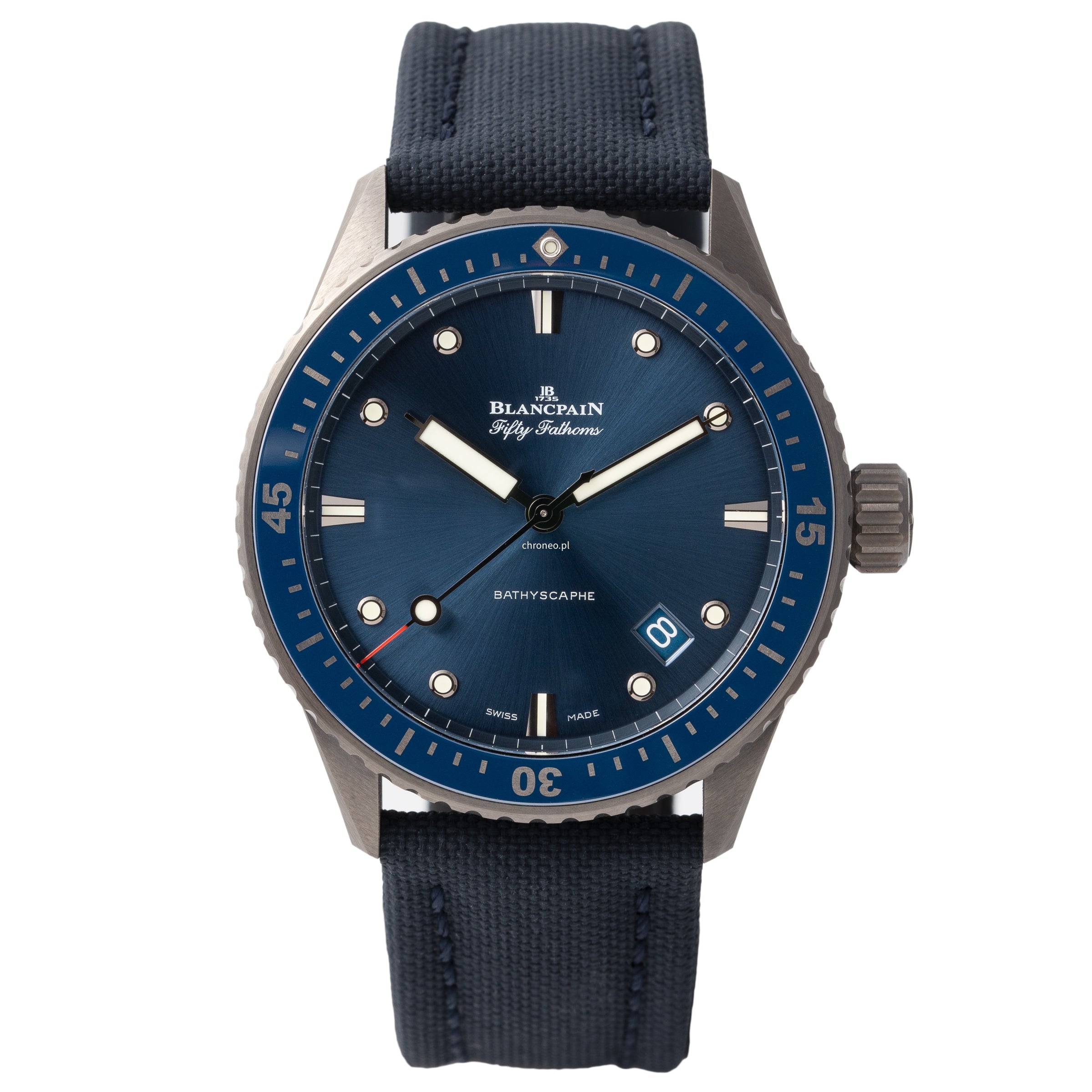 Blancpain Fifty Fathoms Bathyscaphe 43.5mm ref. 5000-0240-O52A