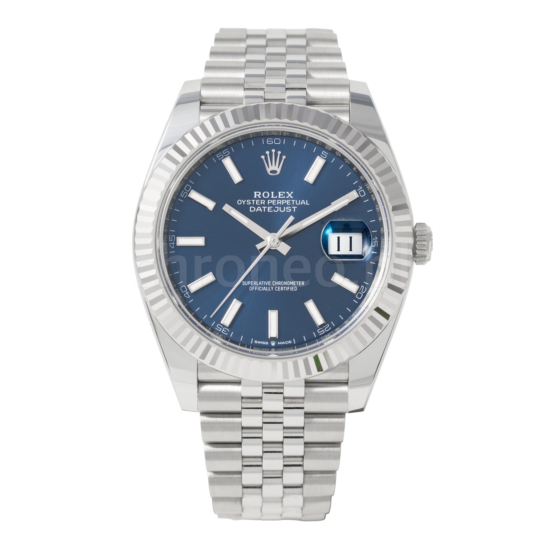 Rolex Datejust 41mm ref. 126334 jubilee blue