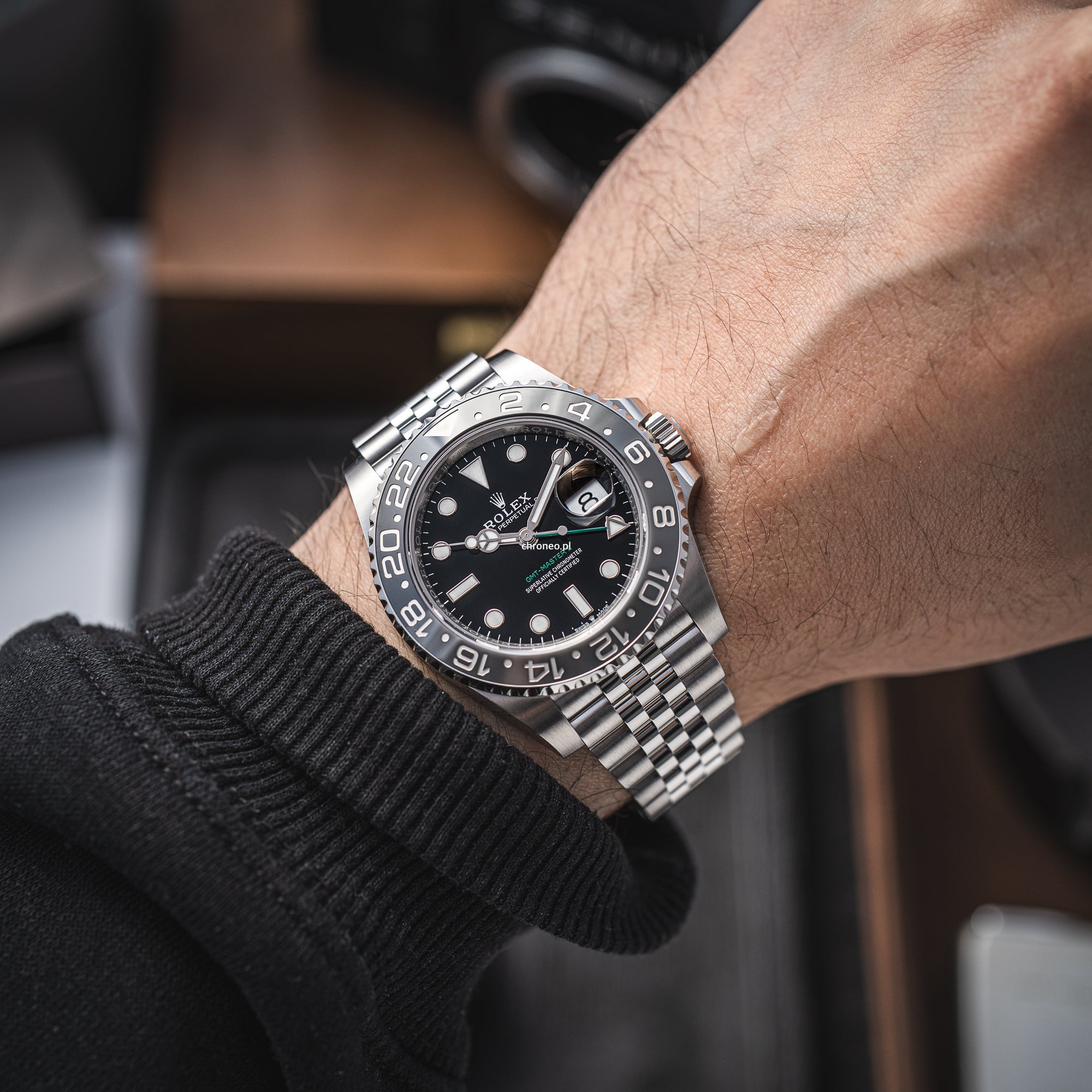 Rolex GMT-Master II 126710GRNR full set Bruce Wayne NEW