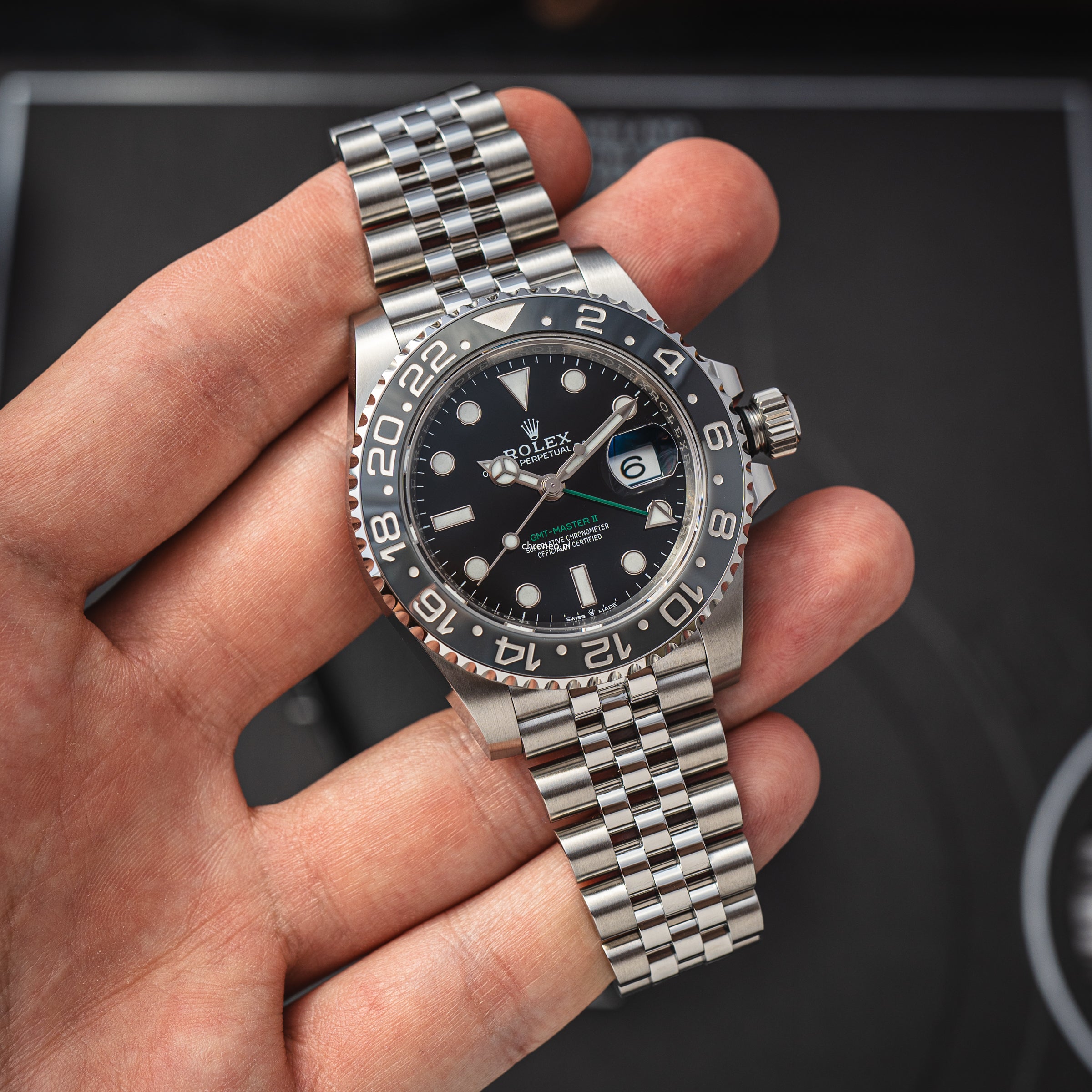 Rolex GMT-Master II 126710GRNR "Bruce Wayne"