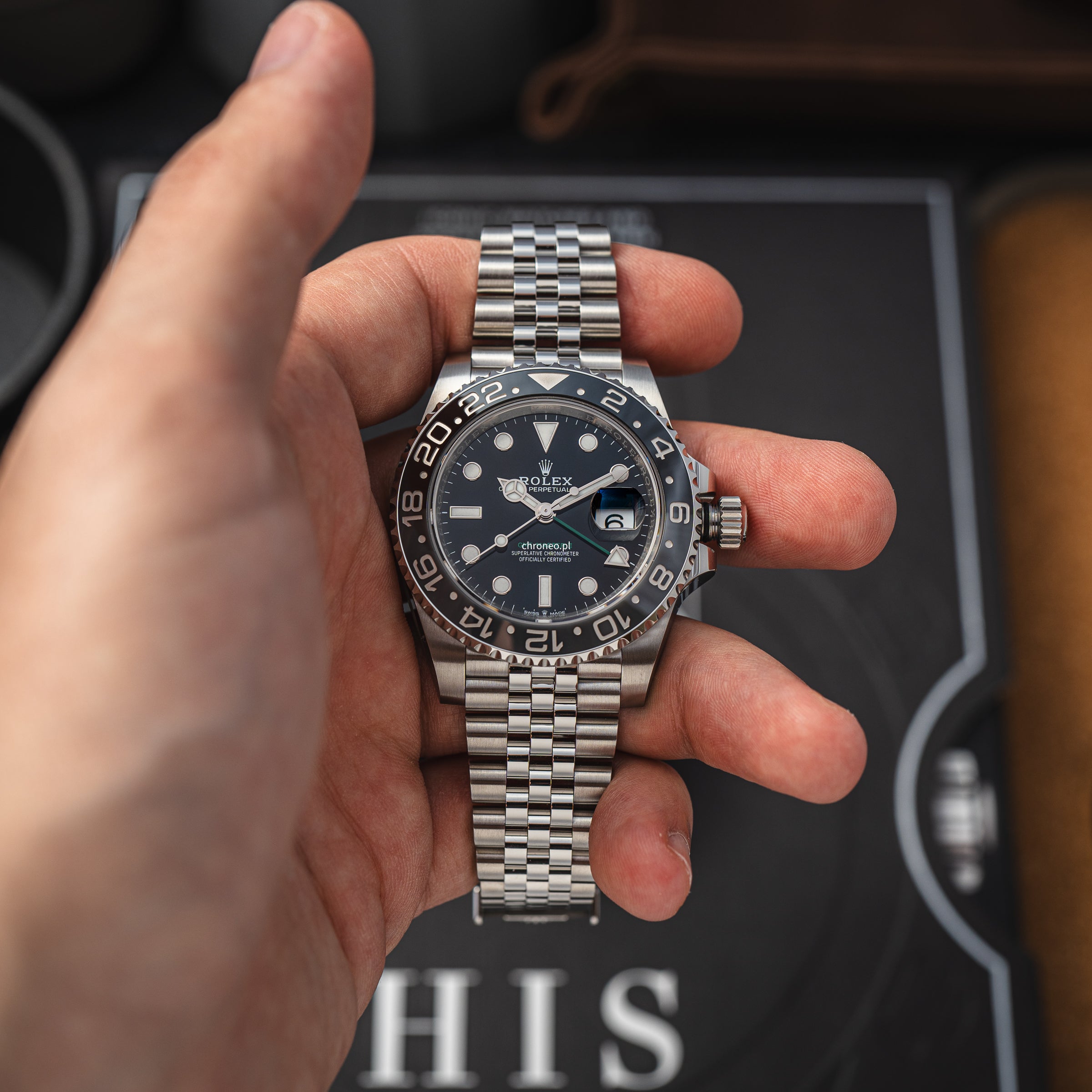 Rolex GMT-Master II 126710GRNR "Bruce Wayne"