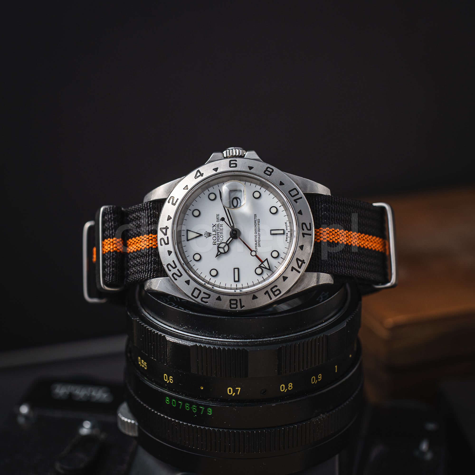 NATO Black/Orange - Czarno-pomarańczowy