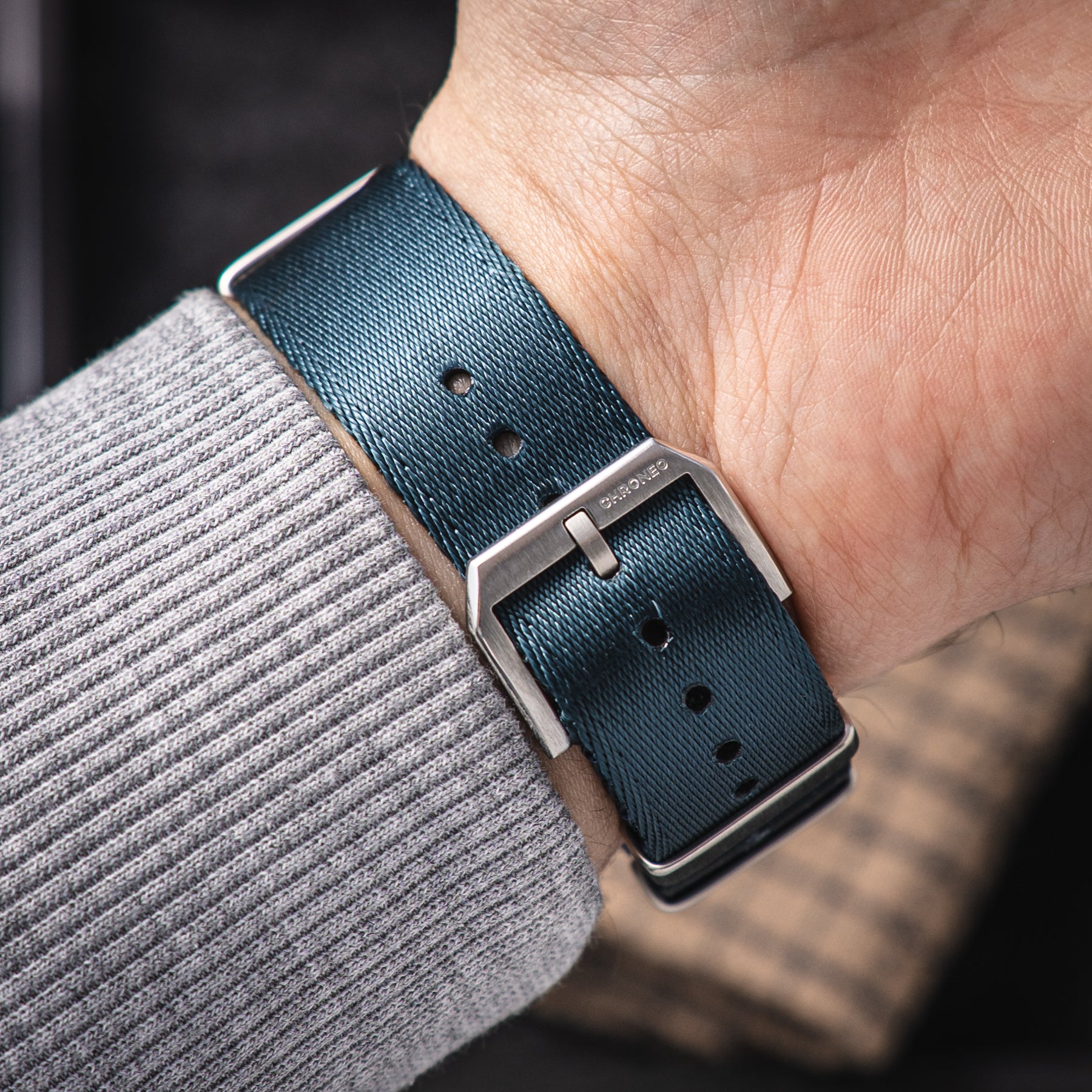 NATO Seatbelt Deep Blue - Granatowy