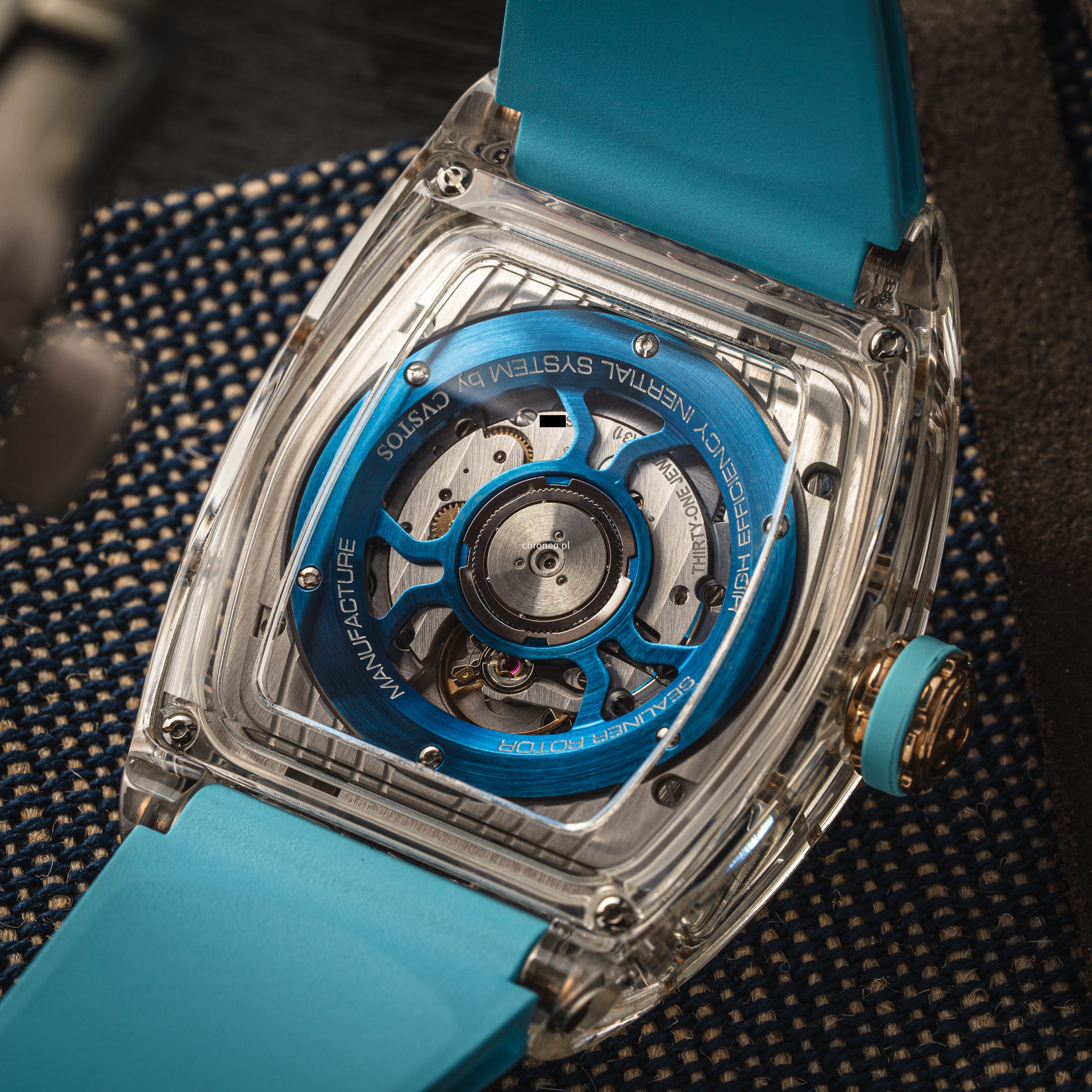 Cvstos METROPOLITAN PS SAPPHIRE/SQLT ICE BLUE ref. CVS410 SQL