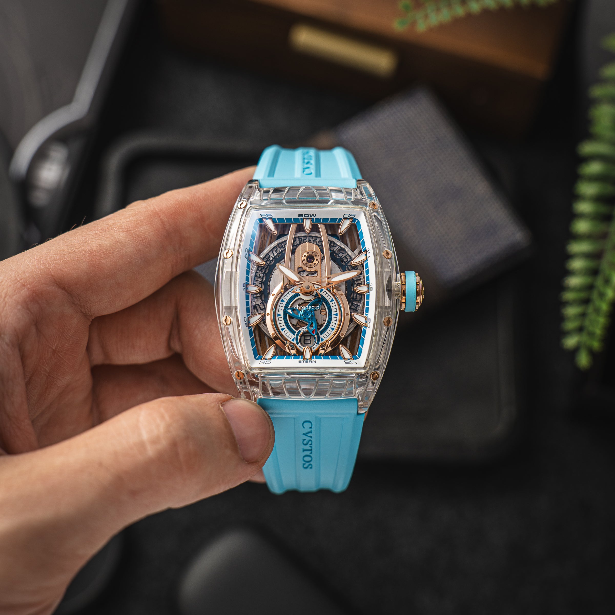 Cvstos METROPOLITAN PS SAPPHIRE/SQLT ICE BLUE ref. CVS410 SQL