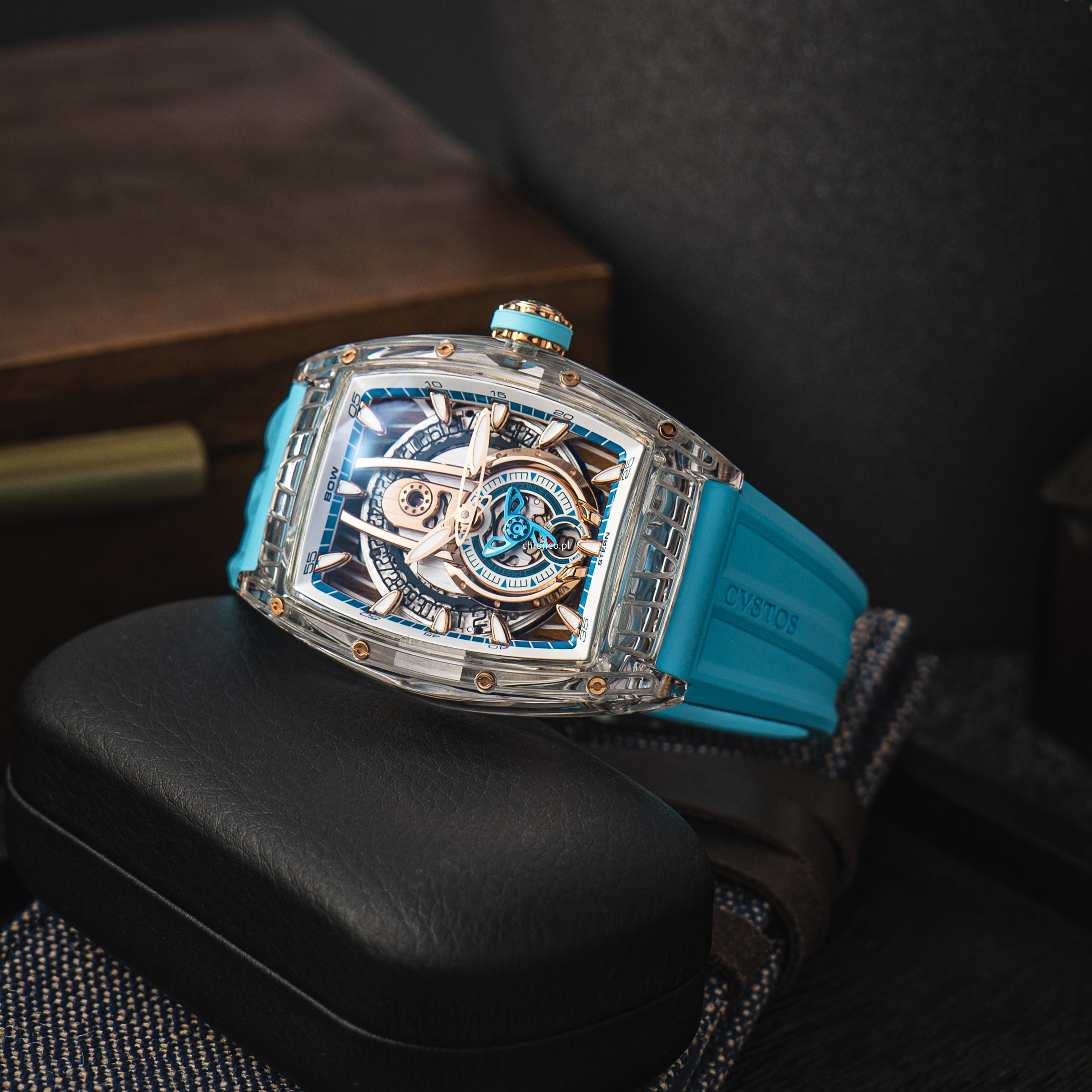 Cvstos METROPOLITAN PS SAPPHIRE/SQLT ICE BLUE ref. CVS410 SQL