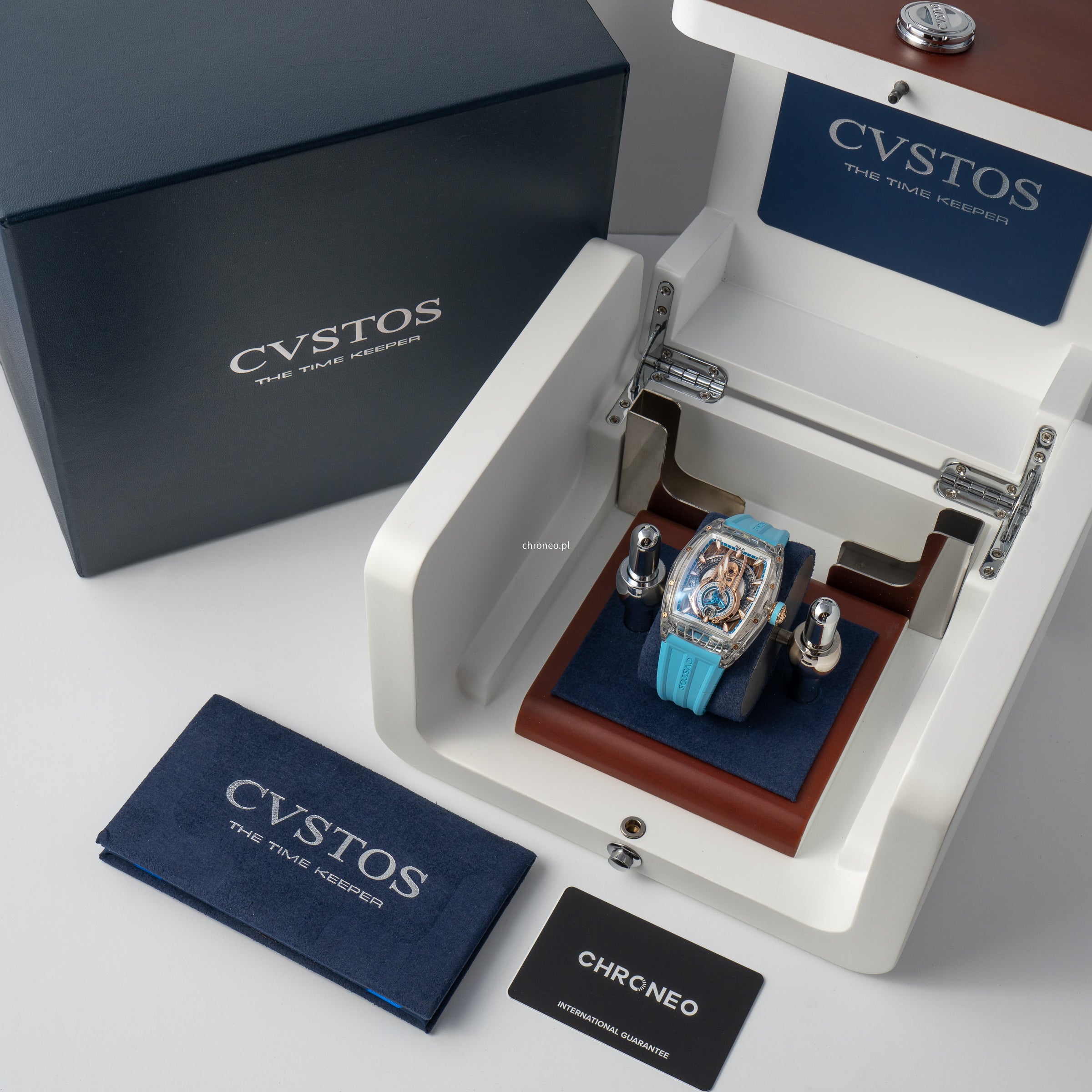 Cvstos METROPOLITAN PS SAPPHIRE/SQLT ICE BLUE ref. CVS410 SQL