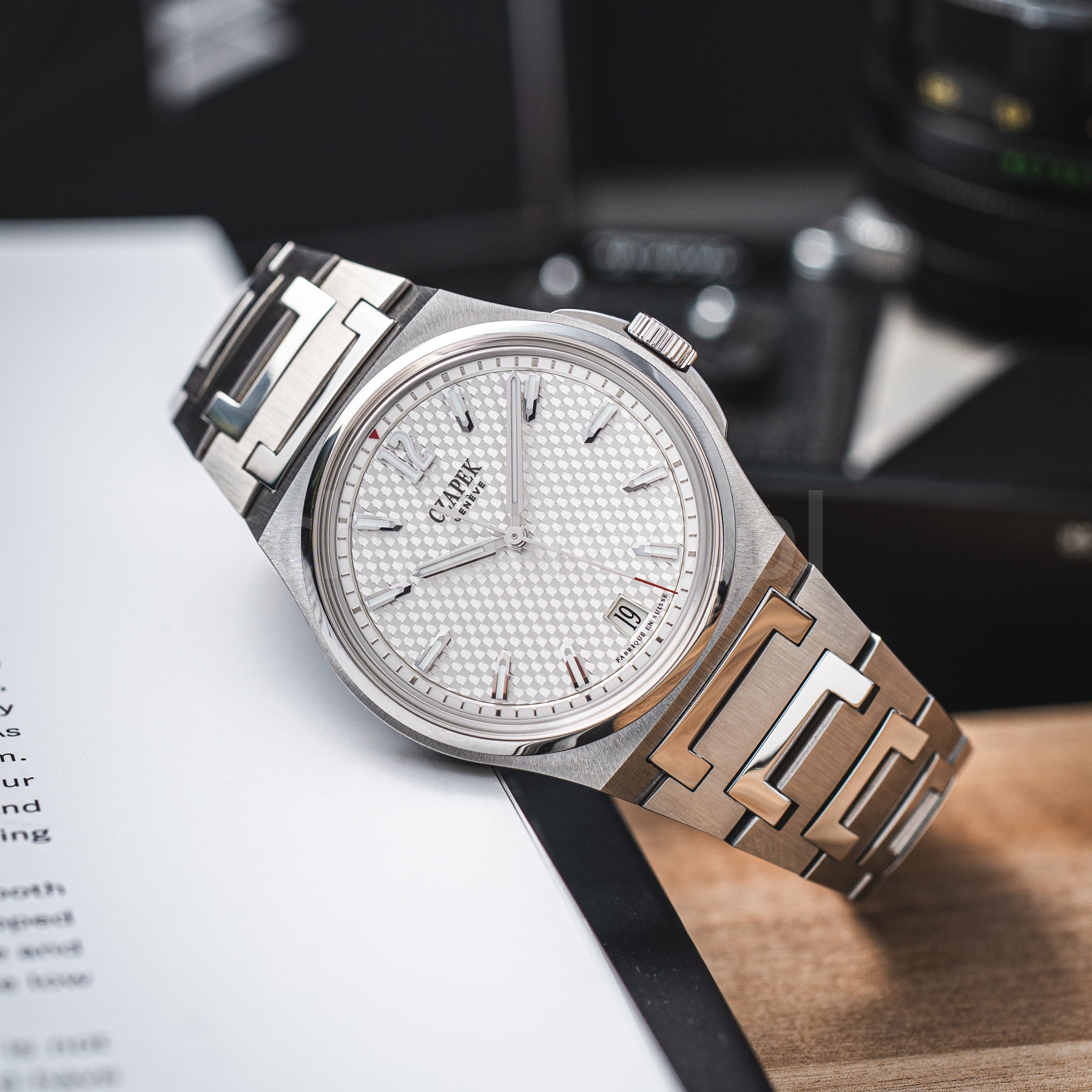 Czapek Antarctique Passage de Drake Ice White