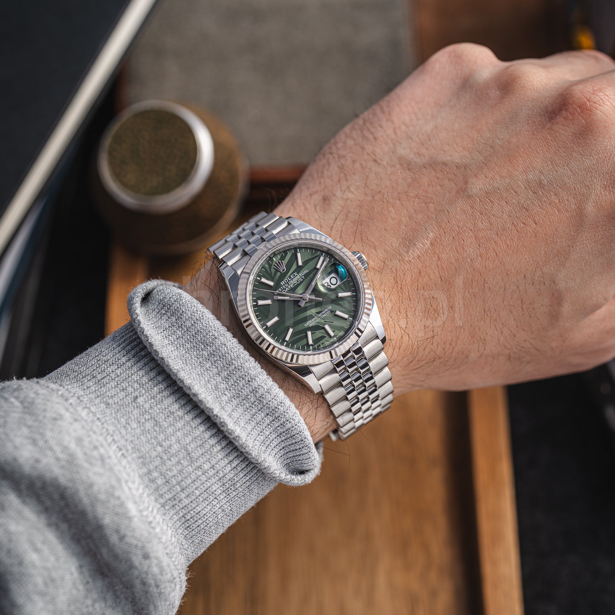 Rolex Datejust 36 mm ref. 126234 palm