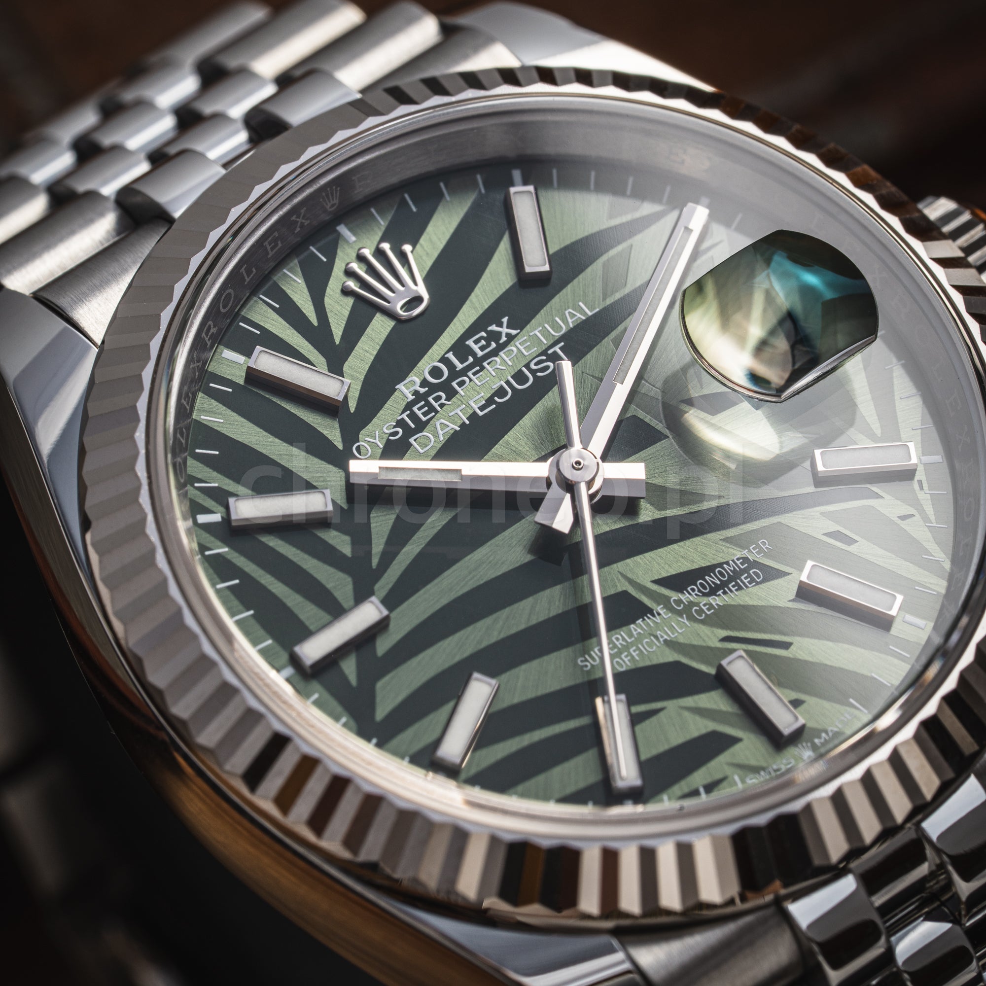 Rolex Datejust 36 mm ref. 126234 palm