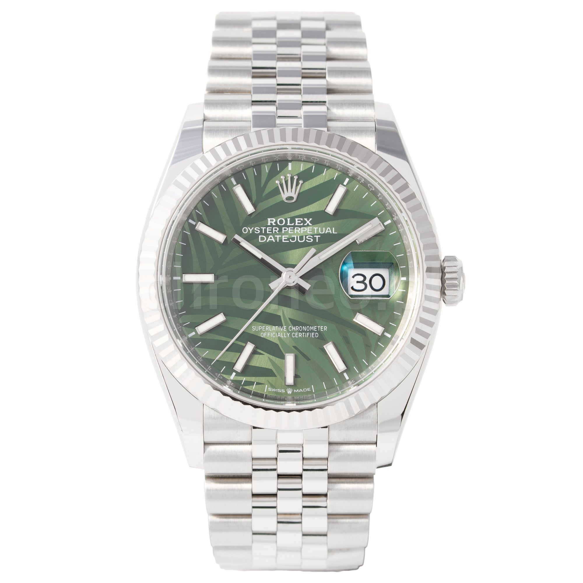 Rolex Datejust 36 mm ref. 126234 palm