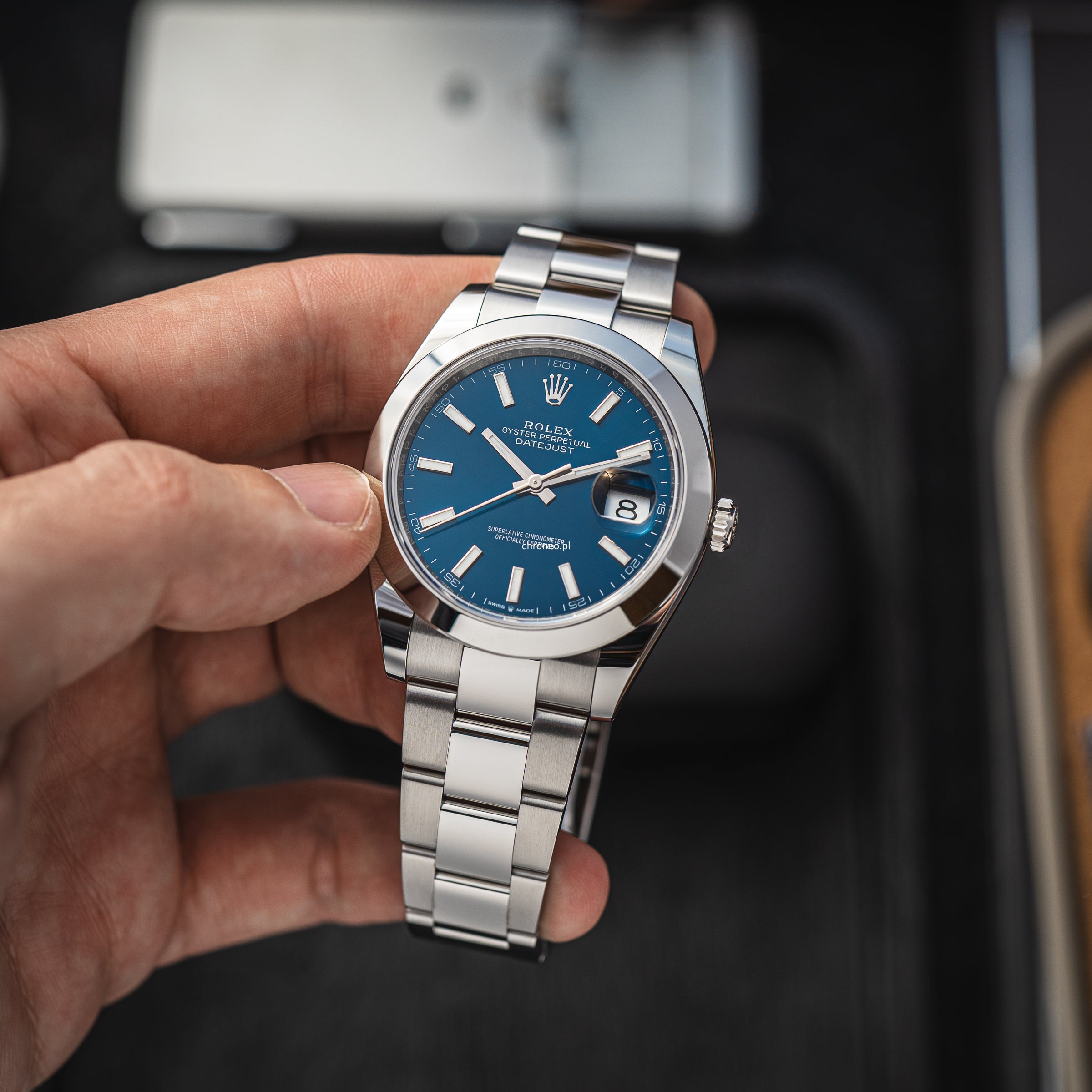 Rolex Datejust 41 mm ref. 126300 blue dial