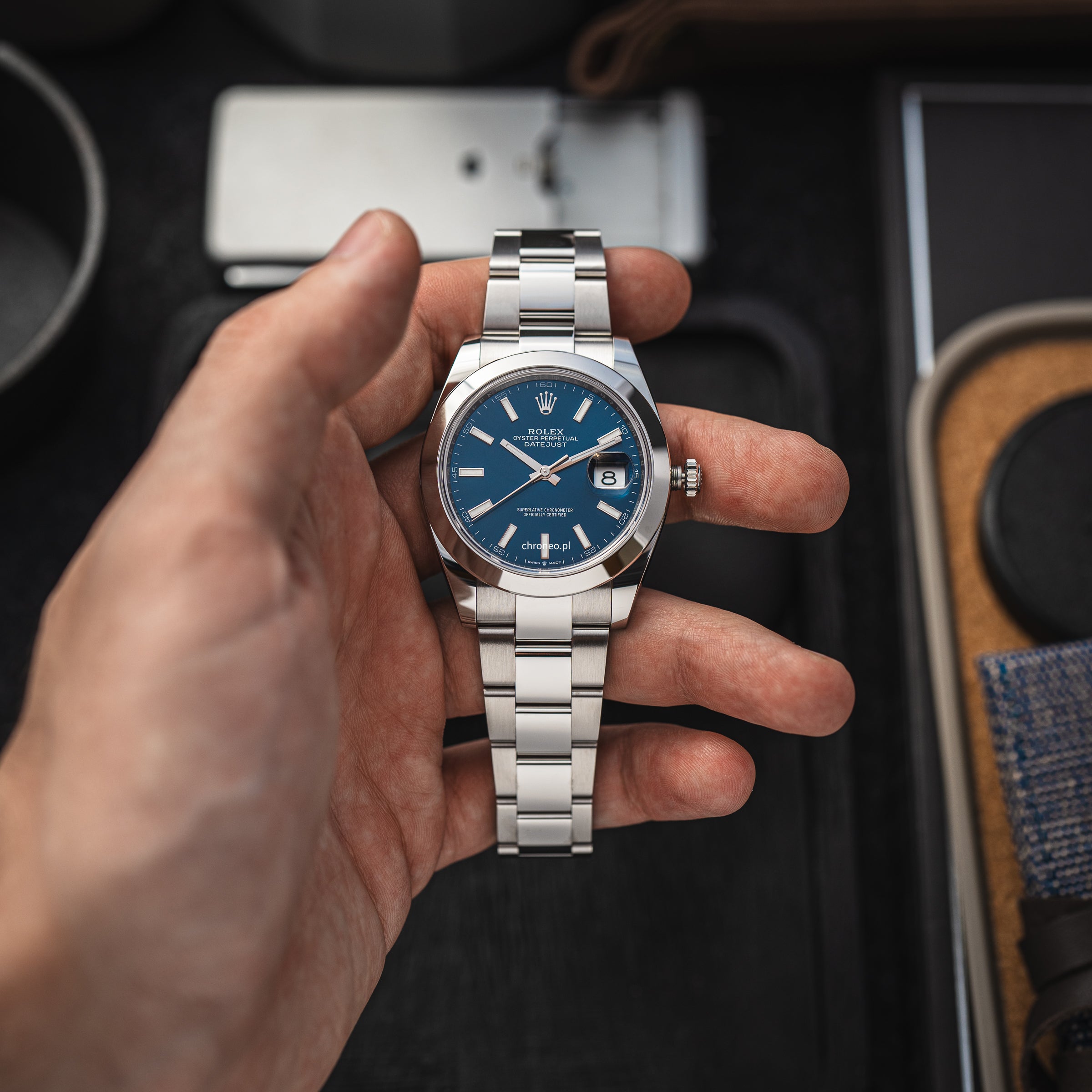 Rolex Datejust 41 mm ref. 126300 blue dial