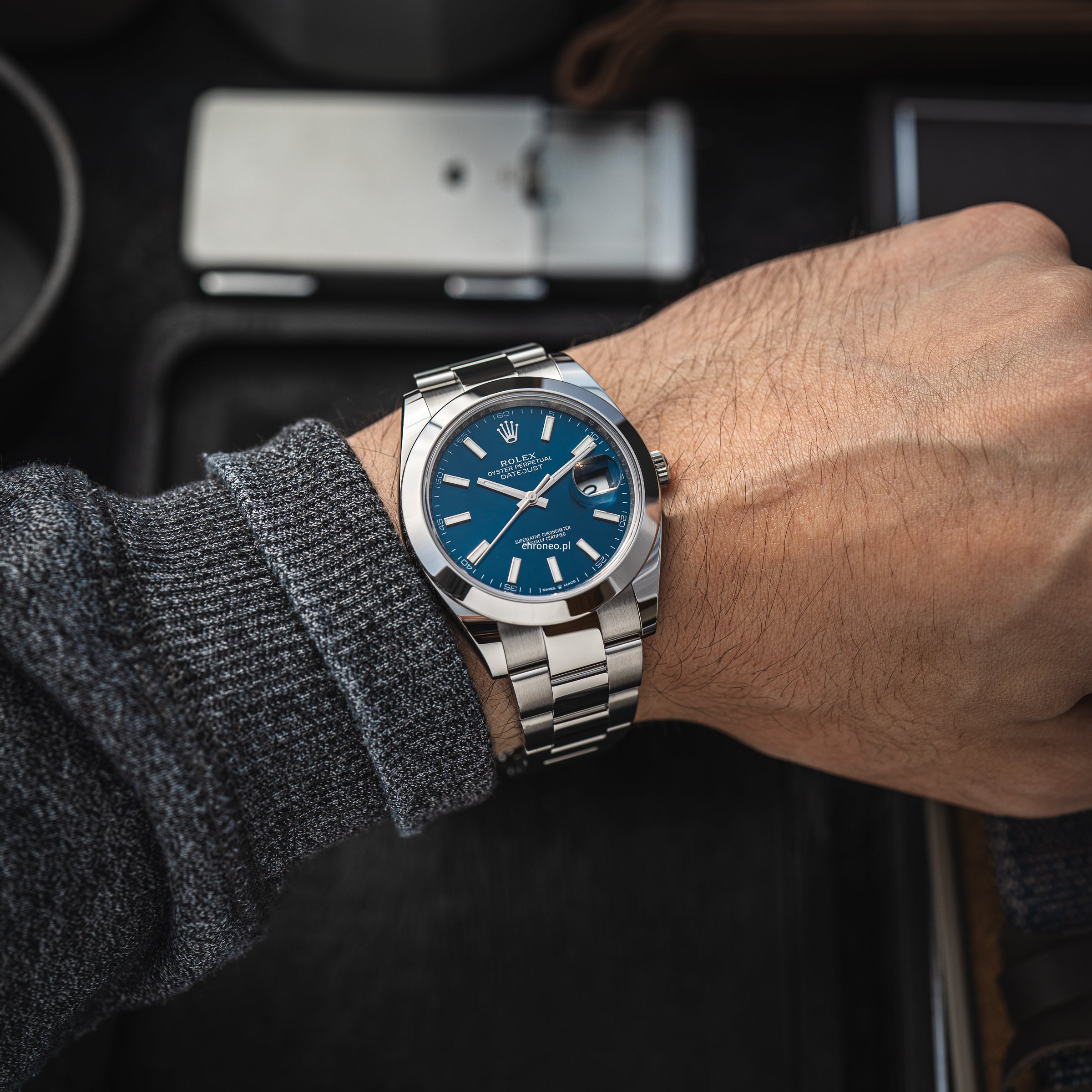 Rolex Datejust 41 mm ref. 126300 blue dial