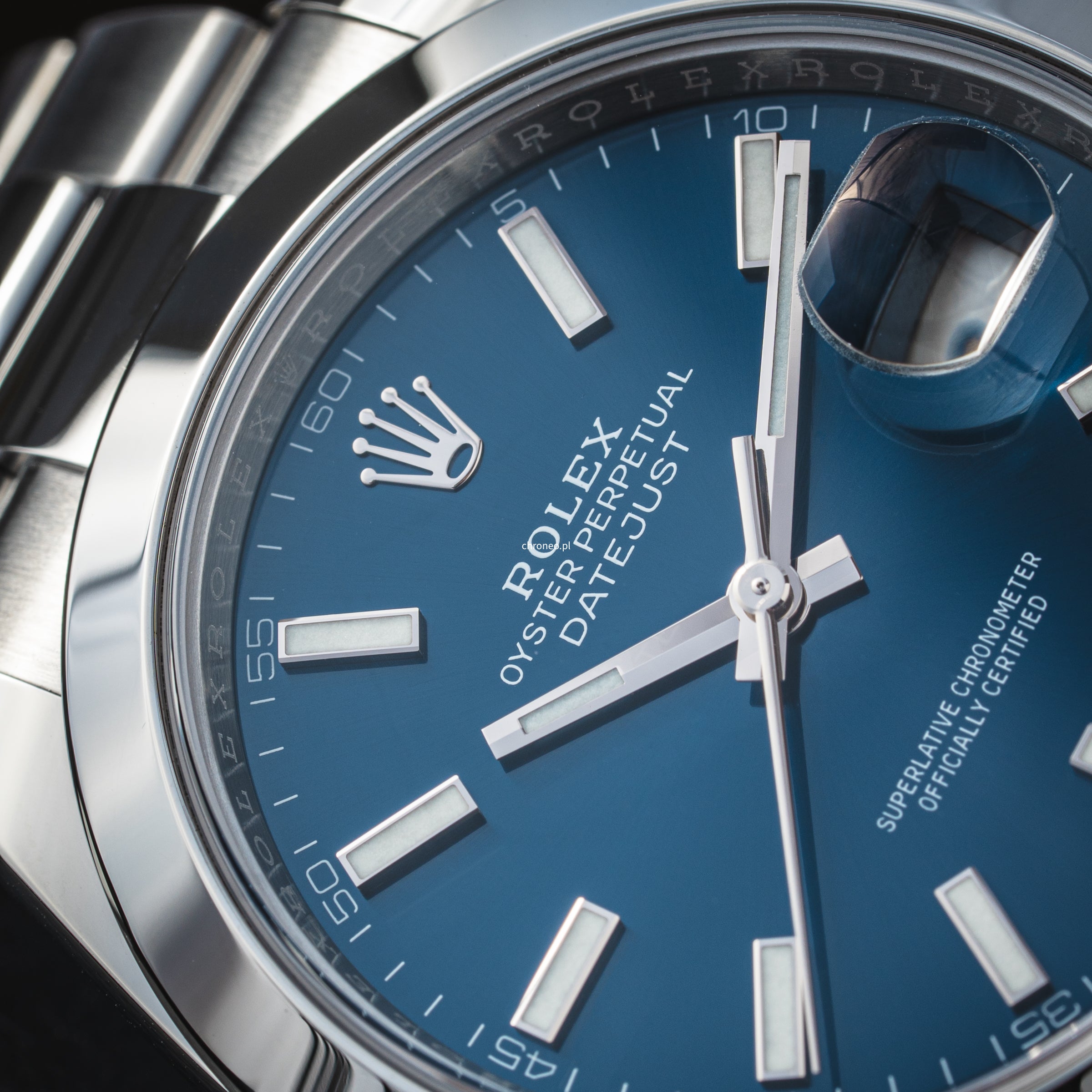 Rolex Datejust 41 mm ref. 126300 blue dial