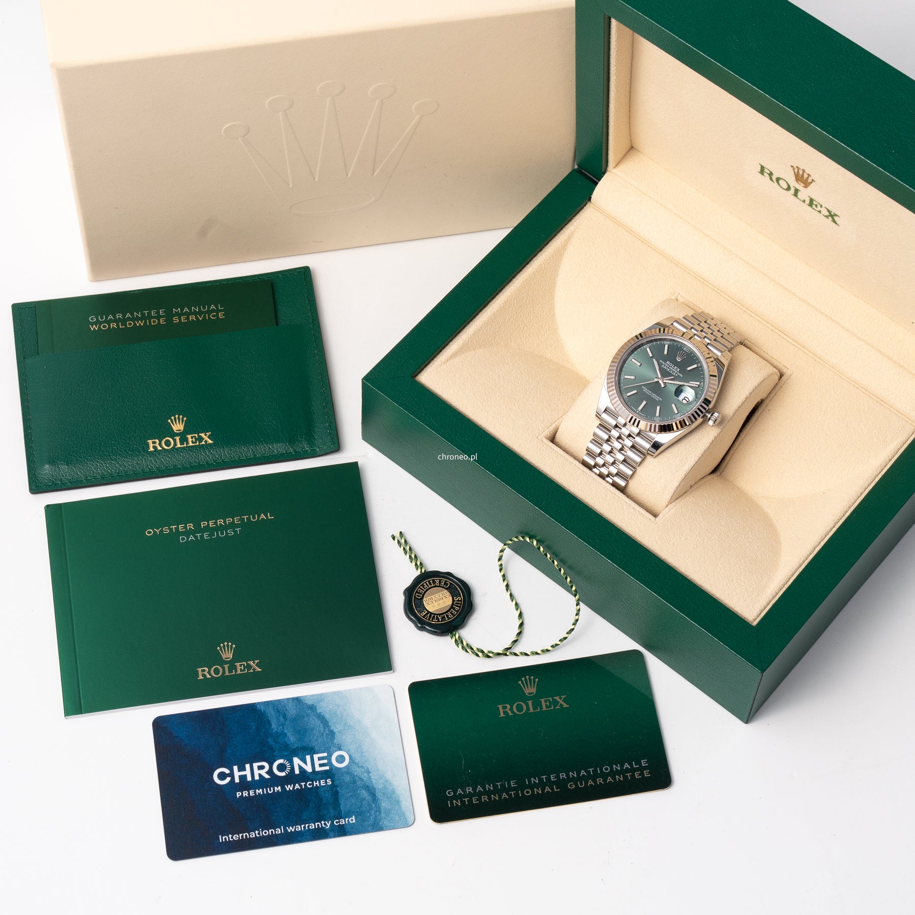 Rolex Datejust 41mm ref. 126334 jubilee