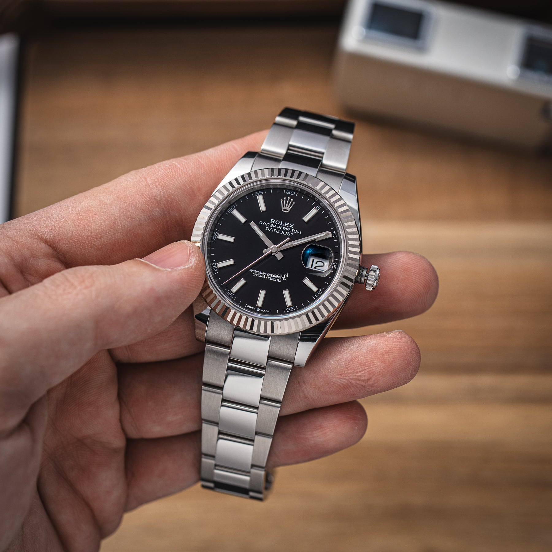 Rolex Datejust 41mm ref. 126334 black dial