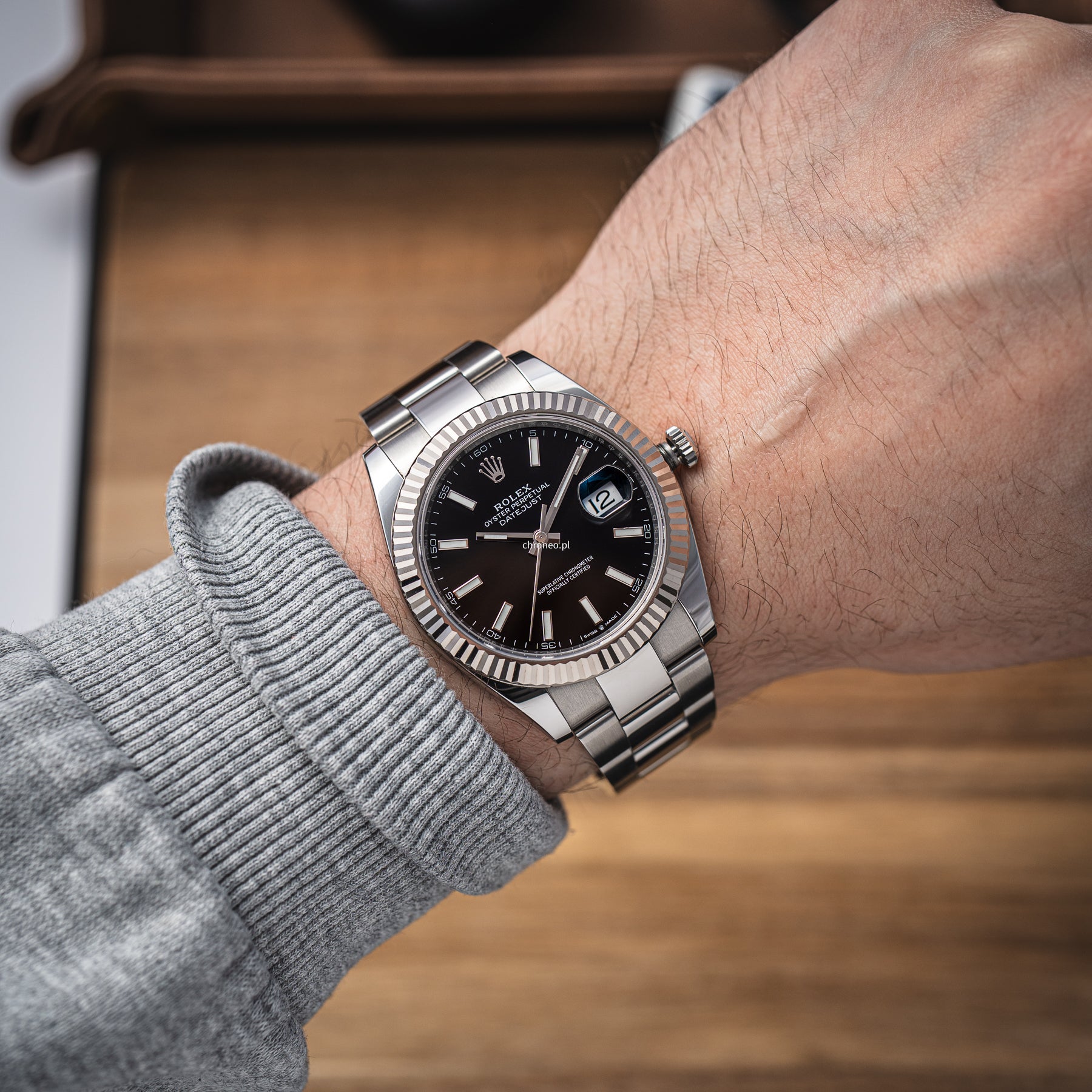 Rolex Datejust 41mm ref. 126334 black dial