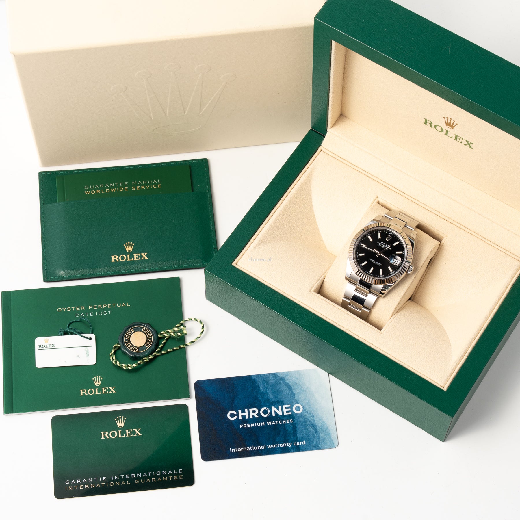 Rolex Datejust 41mm ref. 126334 black dial