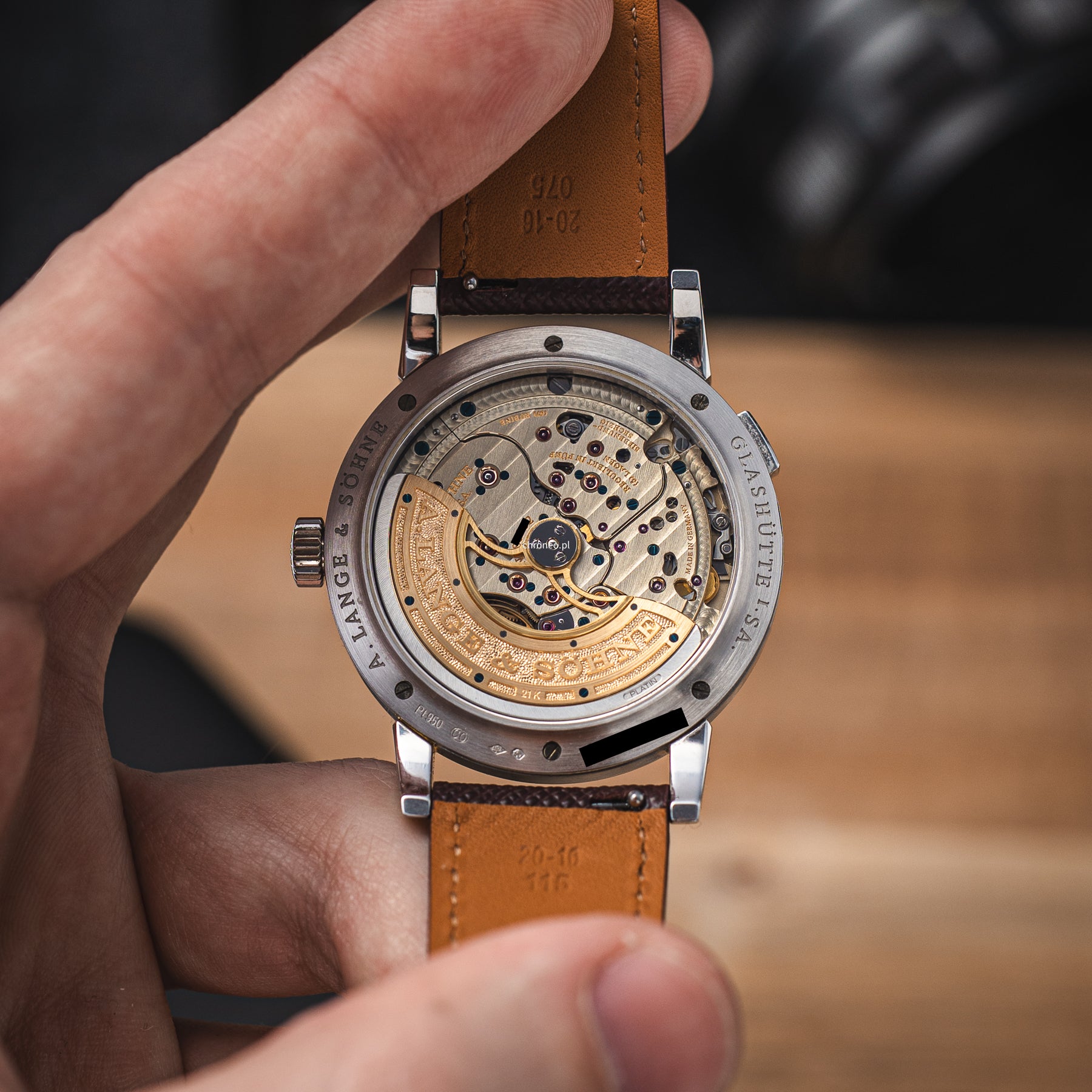 A. Lange & Söhne Lange 1 Daymatic Watch 39.5 mm ref. 320.025/LS3202AA