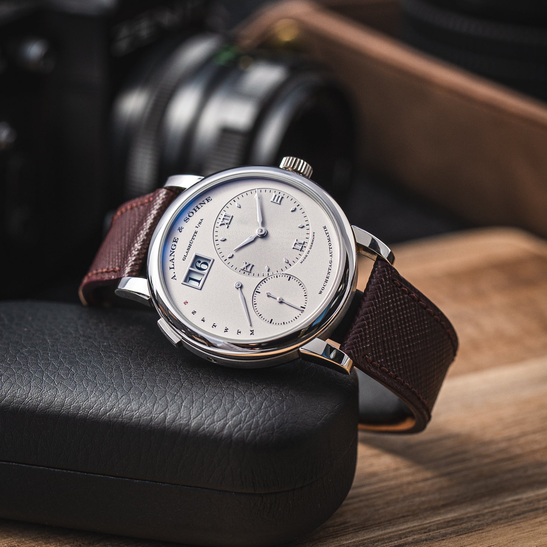 A. Lange & Söhne Lange 1 Daymatic Watch 39.5 mm ref. 320.025/LS3202AA