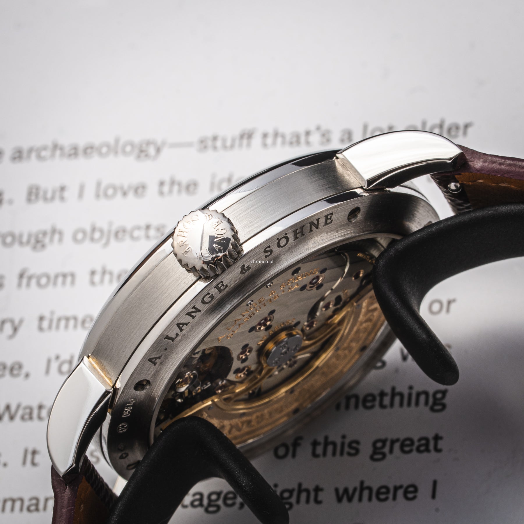 A. Lange & Söhne Lange 1 Daymatic Watch 39.5 mm ref. 320.025/LS3202AA
