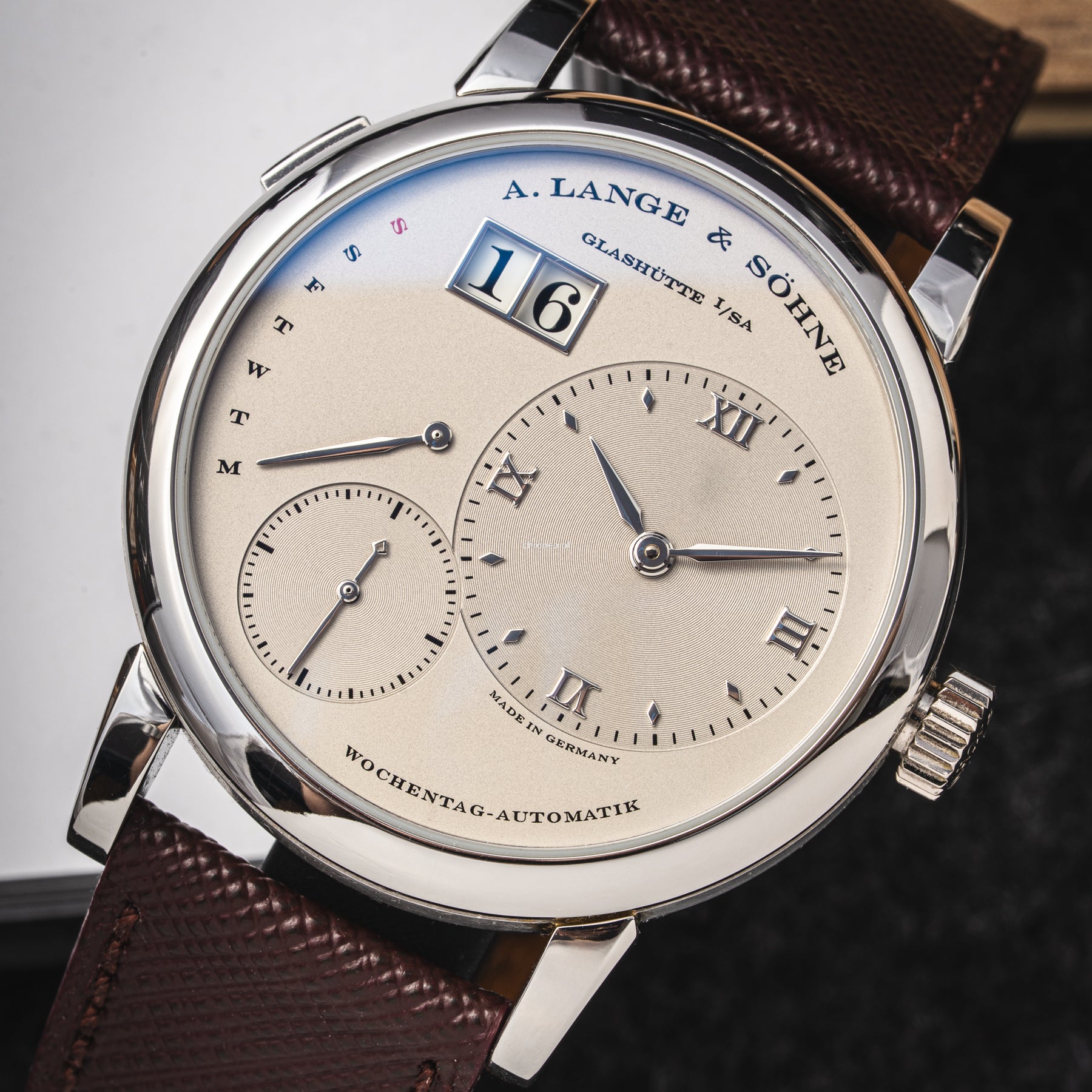 A. Lange & Söhne Lange 1 Daymatic Watch 39.5 mm ref. 320.025/LS3202AA