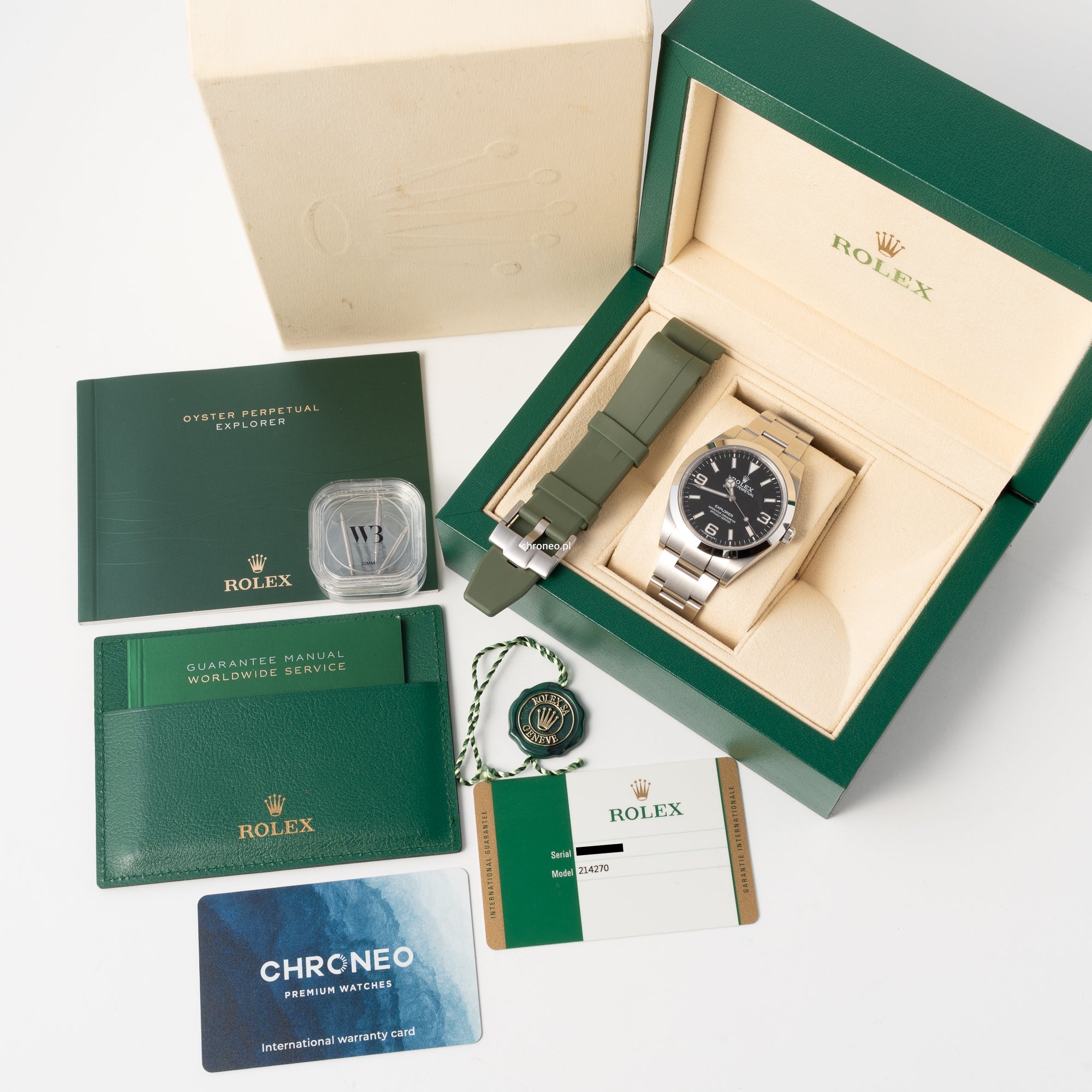 Rolex Explorer 39 mm ref. 214270
