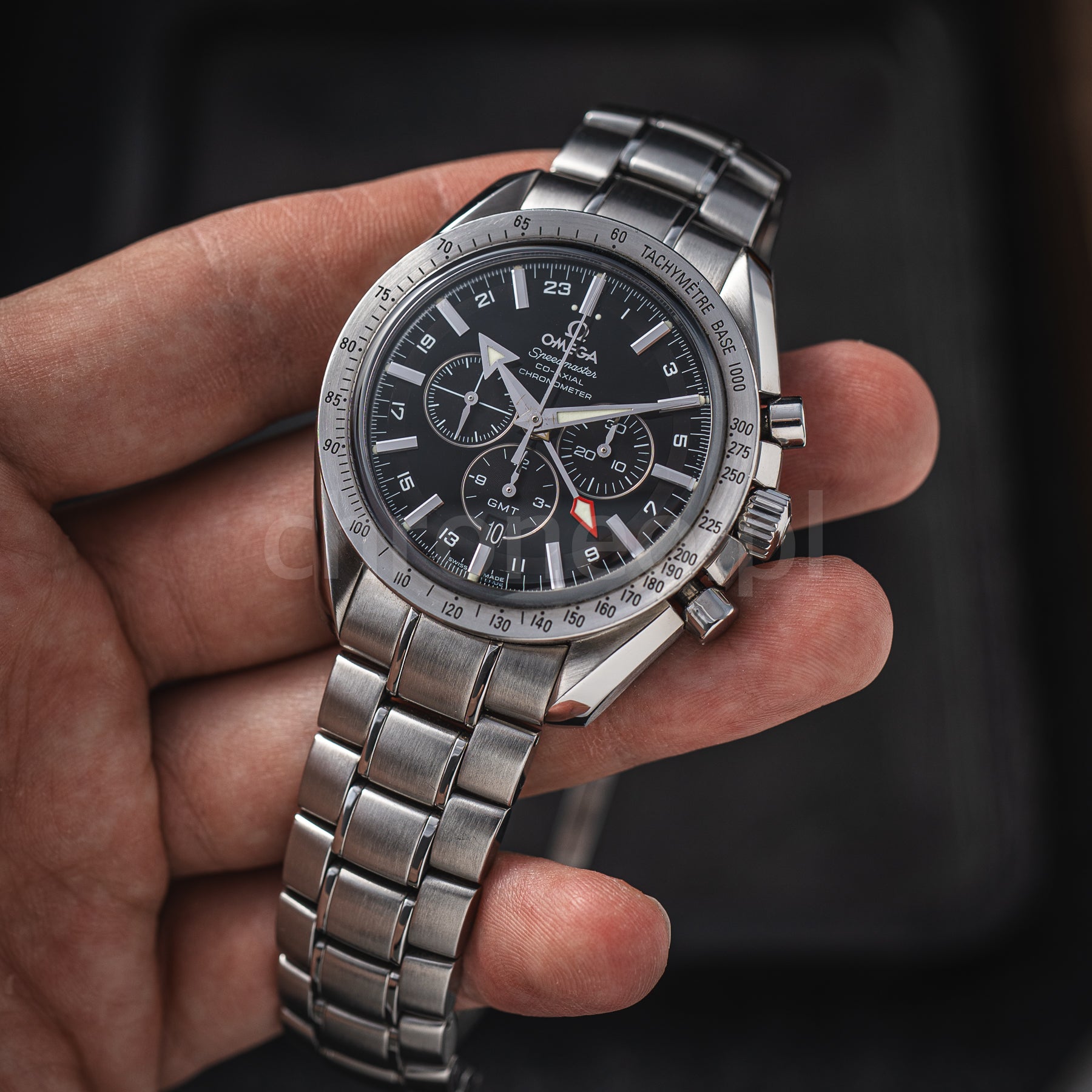 Omega Speedmaster Broad Arrow GMT 3581.50.00
