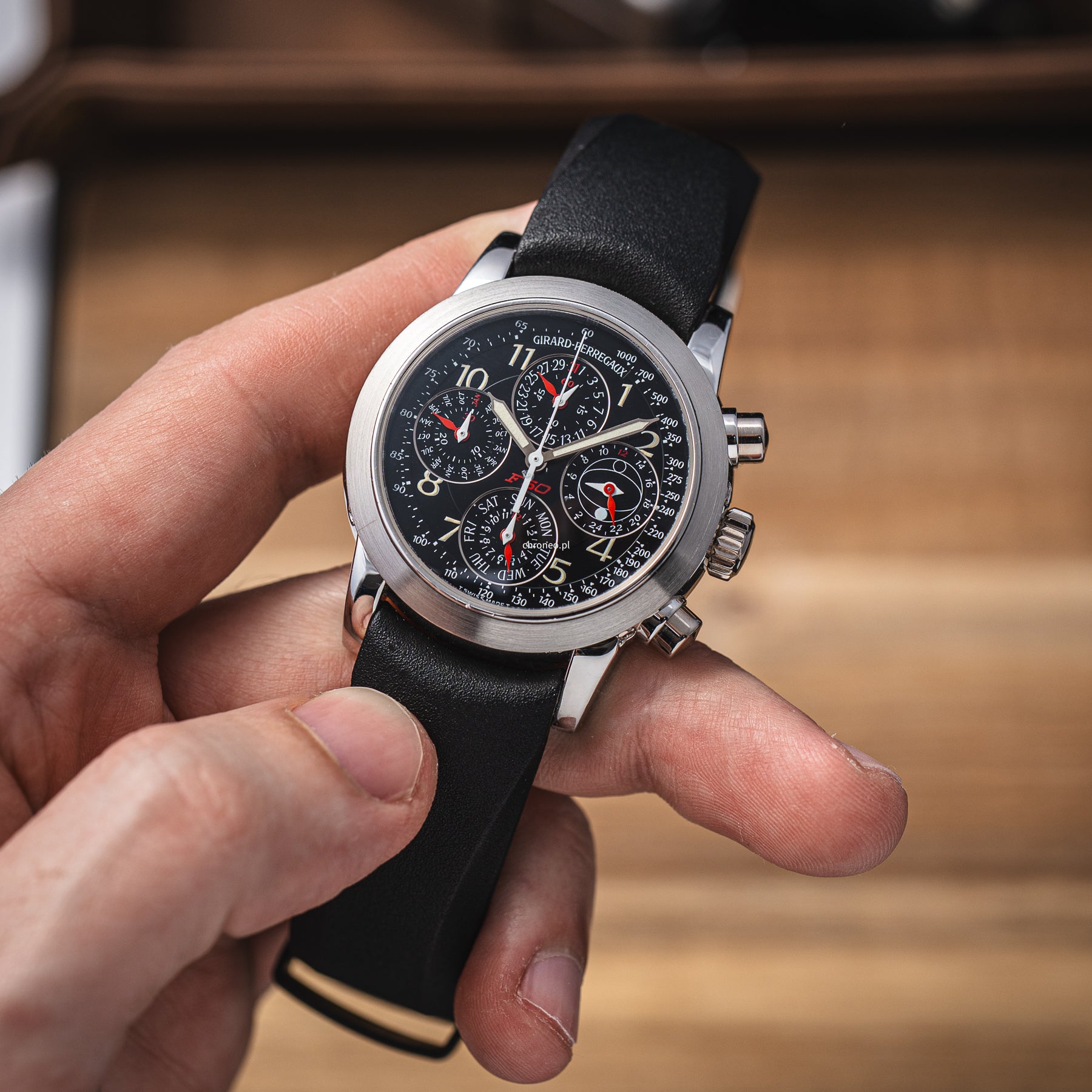 Girard Perregaux F50 Ferrari Perpetual 40 mm ref. 9025 Limited Edition