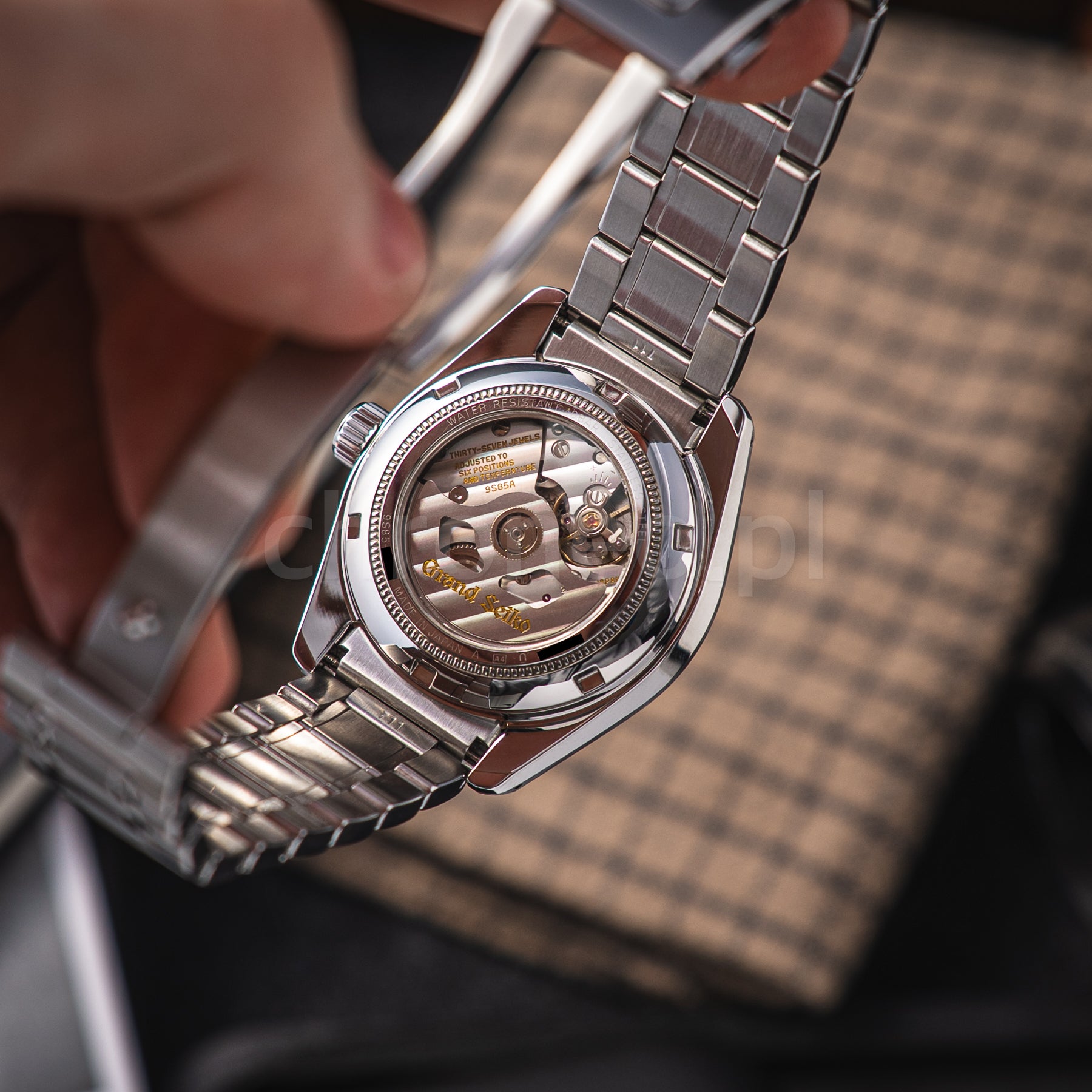 Grand Seiko Metal Automatic Mechanical Men's Watch Heritage SBGH345