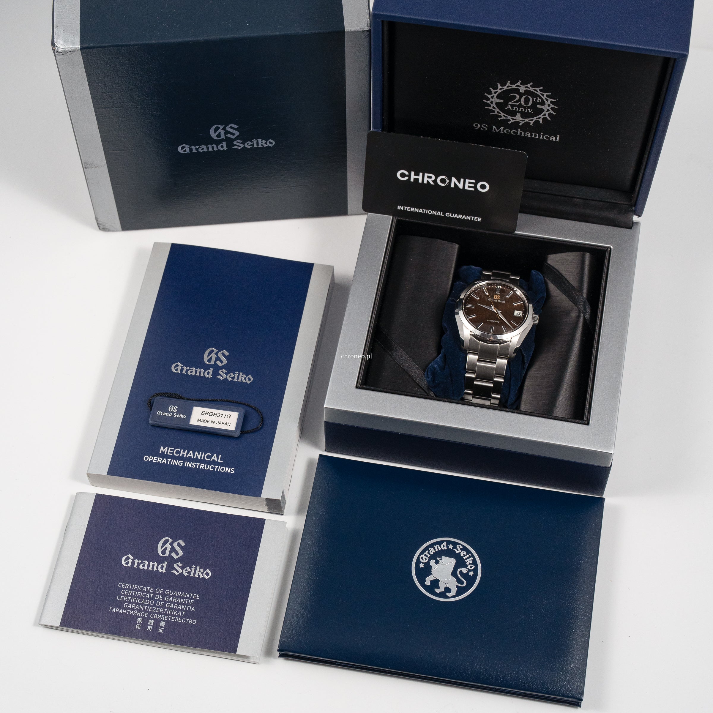 Grand Seiko Heritage Collection Caliber 9S Limited Edition 42mm ref. SBGR311G