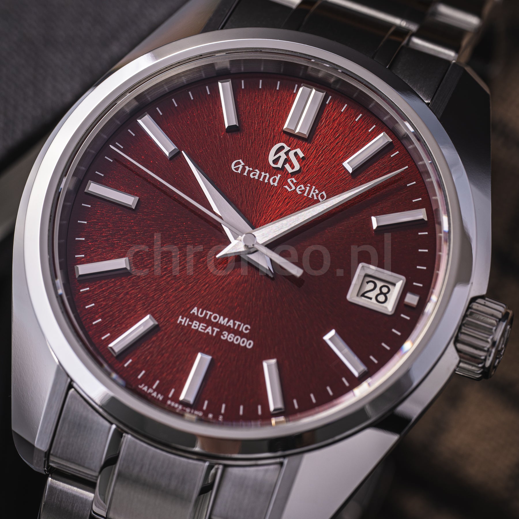 Grand Seiko Metal Automatic Mechanical Men's Watch Heritage SBGH345