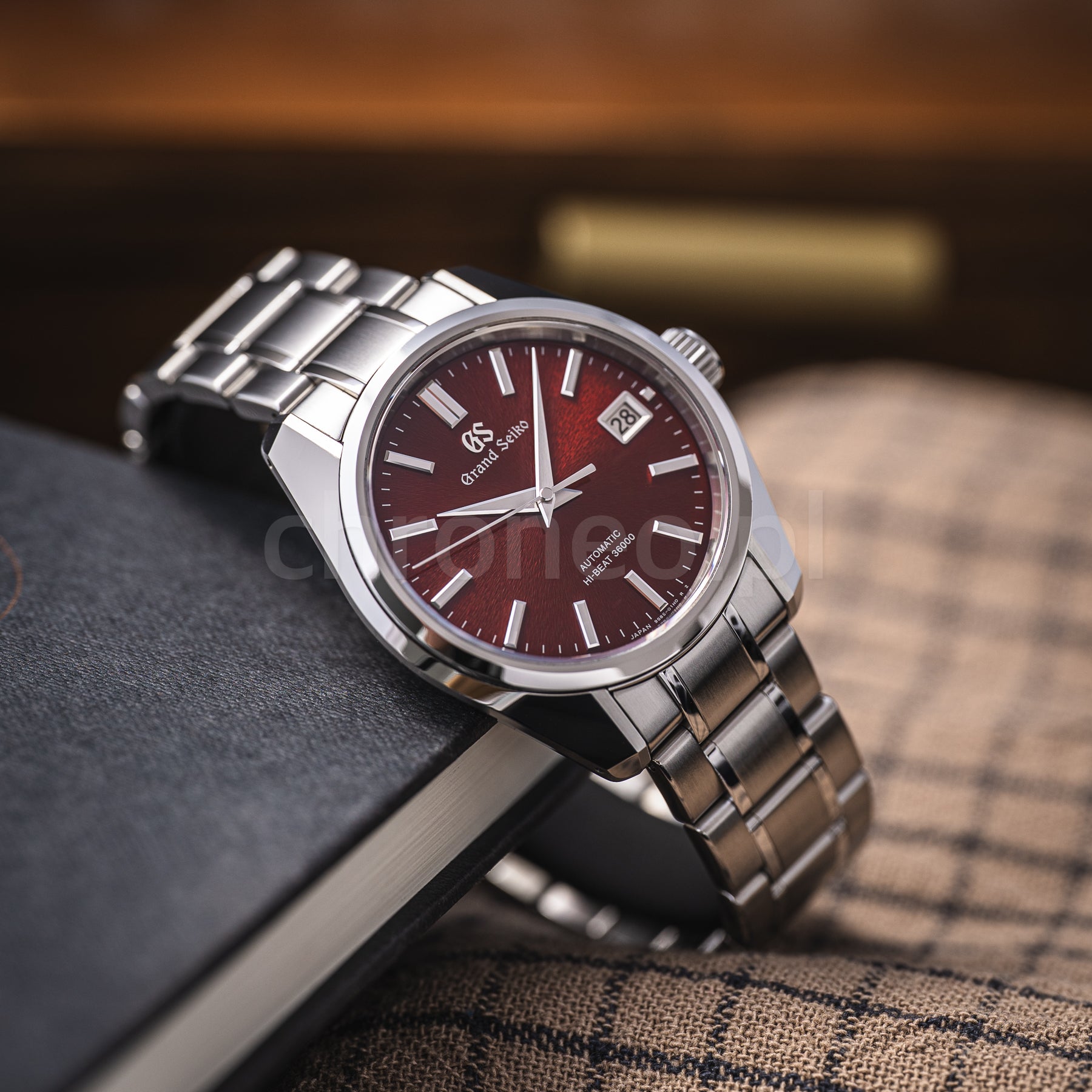 Grand Seiko Metal Automatic Mechanical Men's Watch Heritage SBGH345