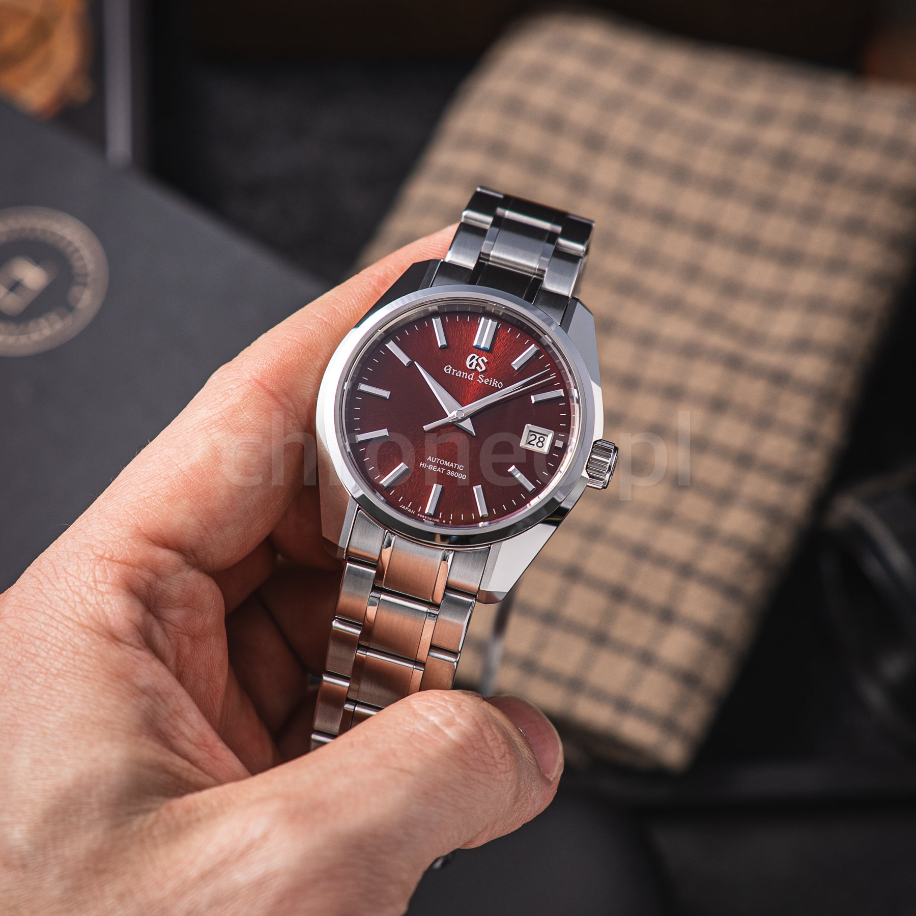 Grand Seiko Metal Automatic Mechanical Men's Watch Heritage SBGH345