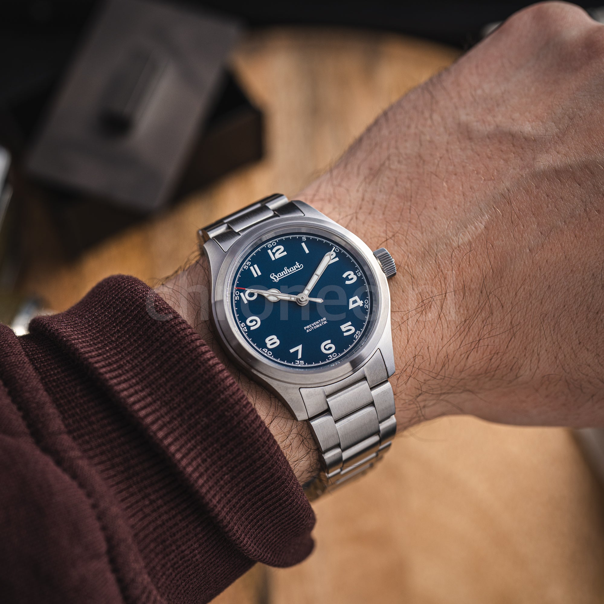 Hanhart Pioneer Preventor HD12 39 mm ref. 792.870-6429