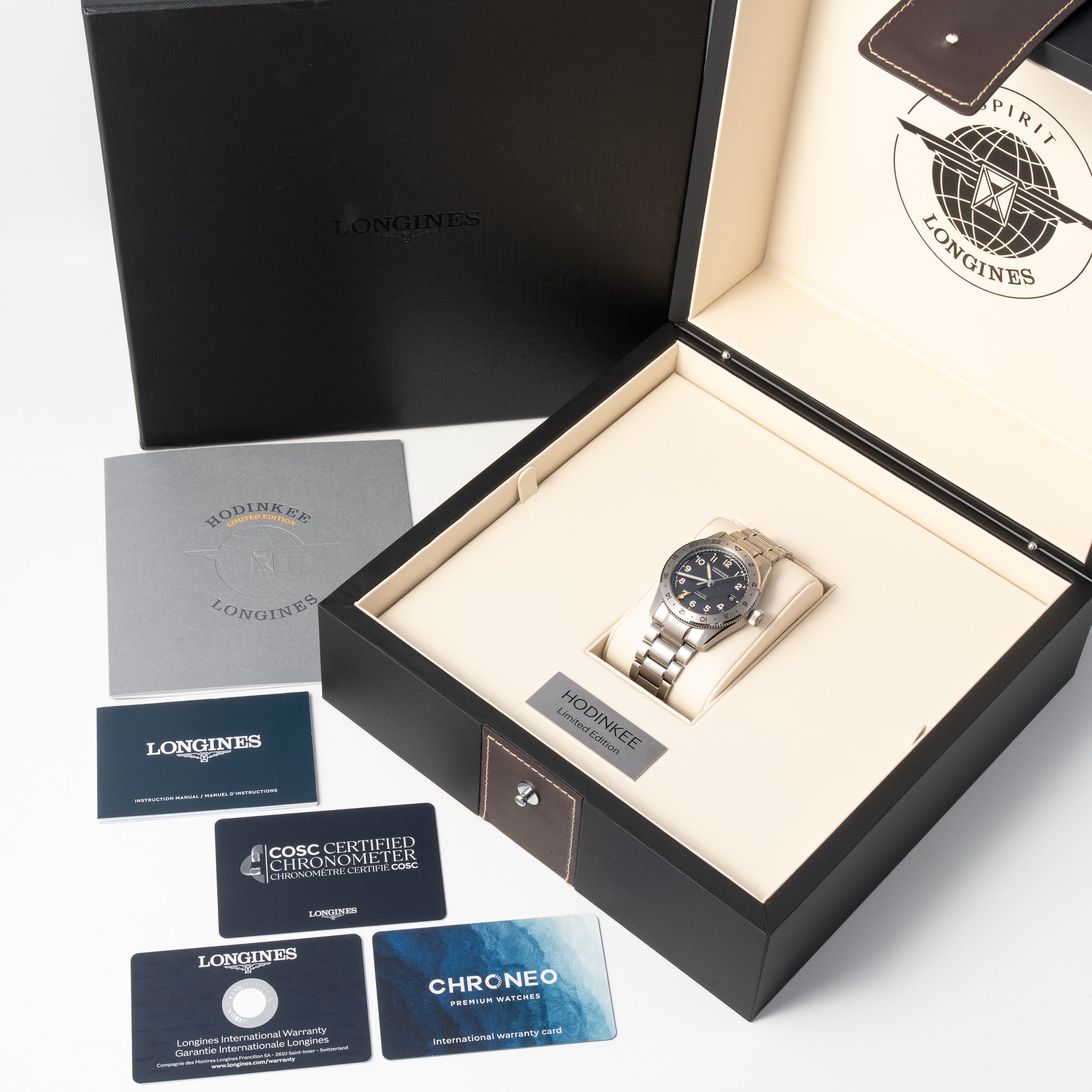 Longines Spirit Zulu Time Hodinkee L3.802.1.59.6
