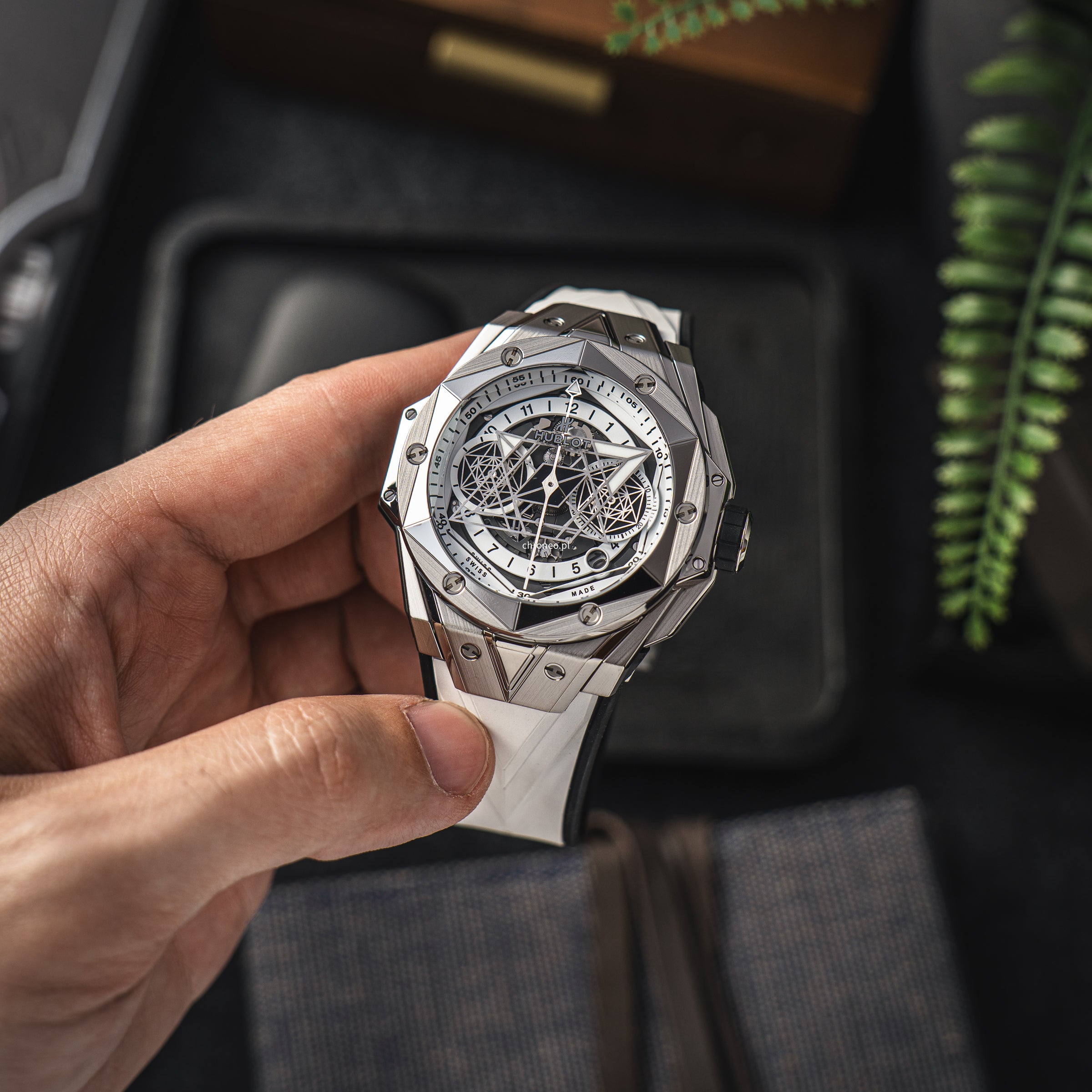 Hublot Big Bang Sang Bleu Ii White Unico 45 mm ref. 418.NX.2001.RX.MXM20