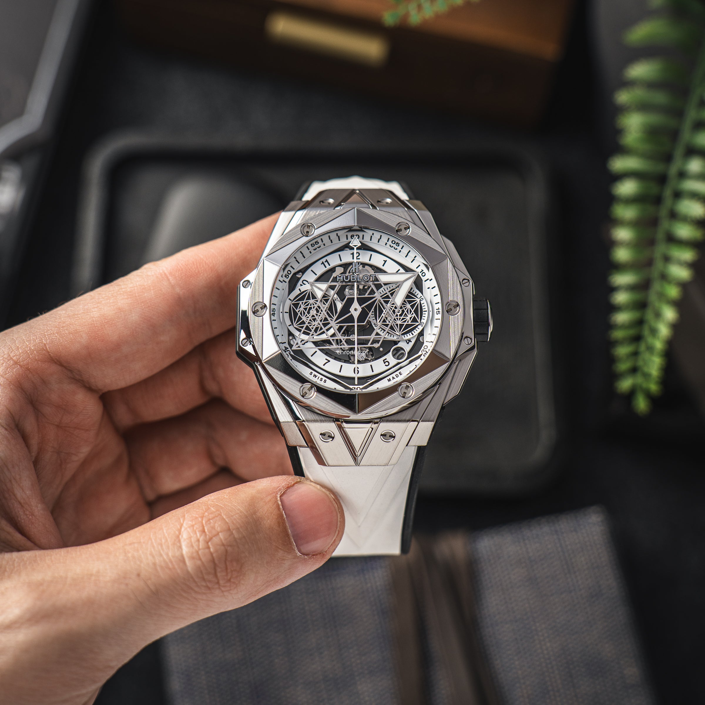 Hublot Big Bang Sang Bleu Ii White Unico 45 mm ref. 418.NX.2001.RX.MXM20