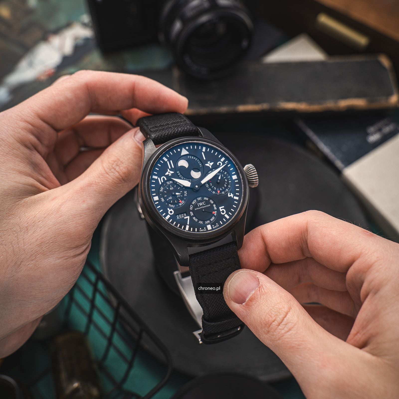 IWC Big Pilot Top Gun Perpetual Calendar IW502902